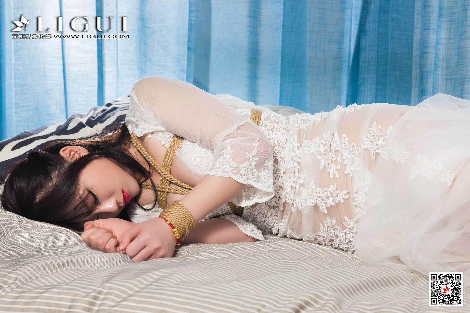 然然《蕾丝美束》 [丽柜Ligui] 网络丽人 写真集第8张