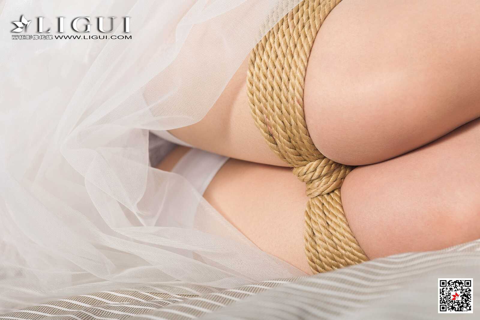 然然《蕾丝美束》 [丽柜Ligui] 网络丽人 写真集第6张