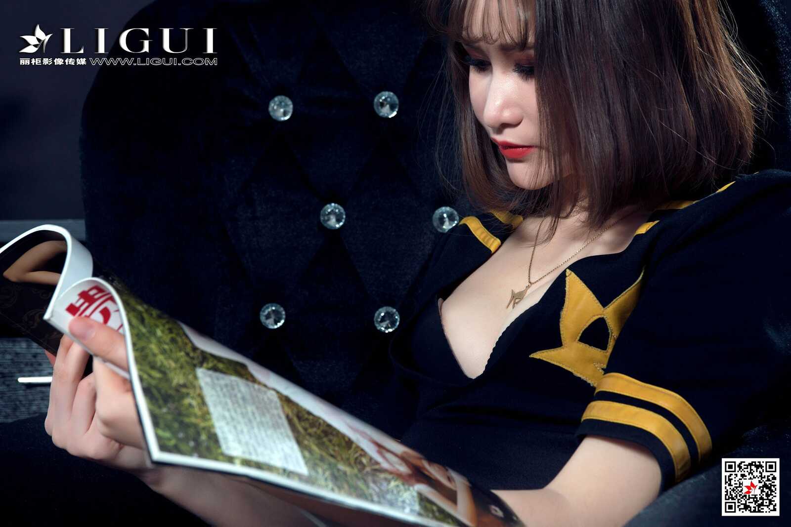 足模Mary《女警丝足》 [丽柜Ligui] 网络丽人 写真集第6张