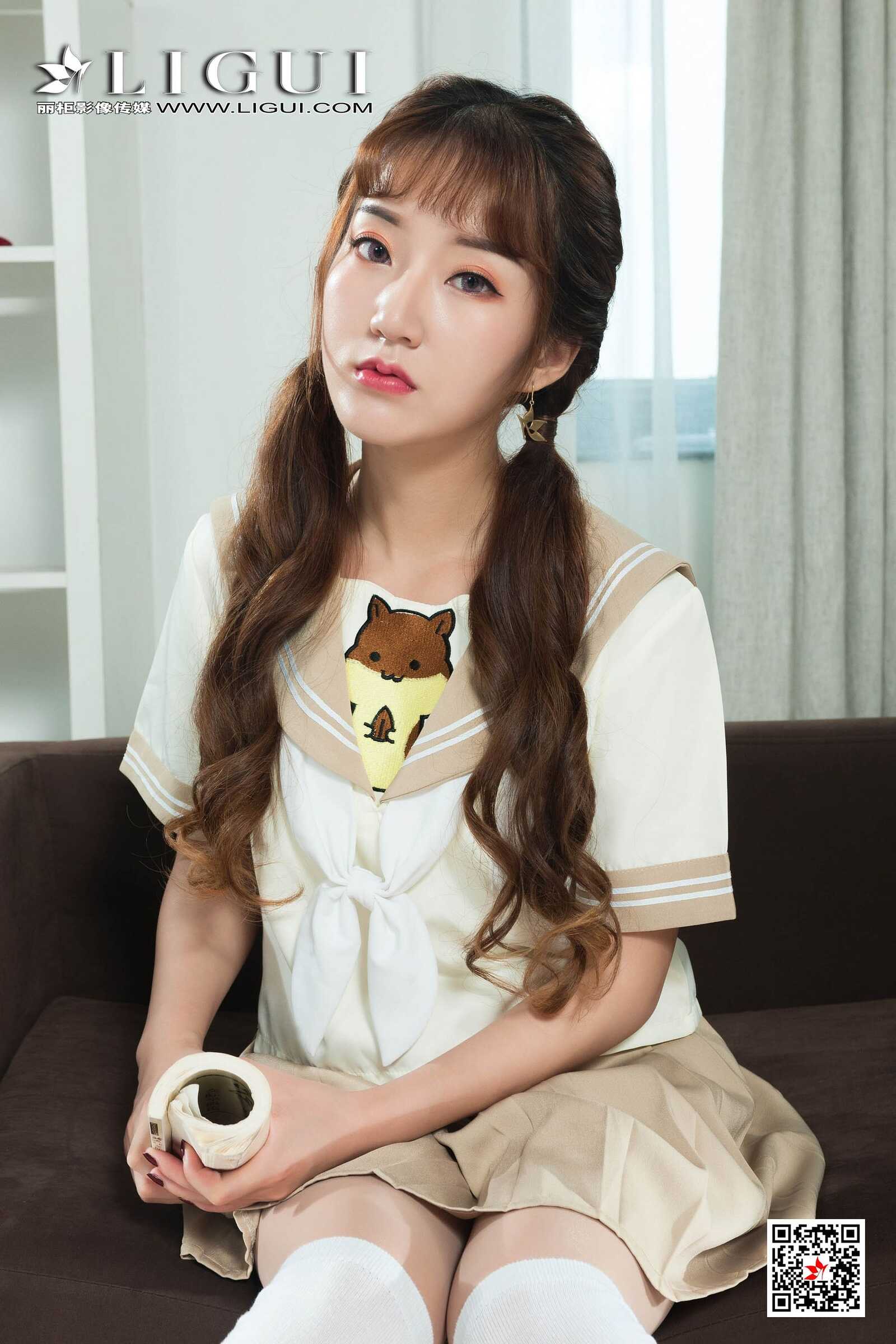 Model 汐汐《女仆变身》 [丽柜Ligui] 写真集第13张