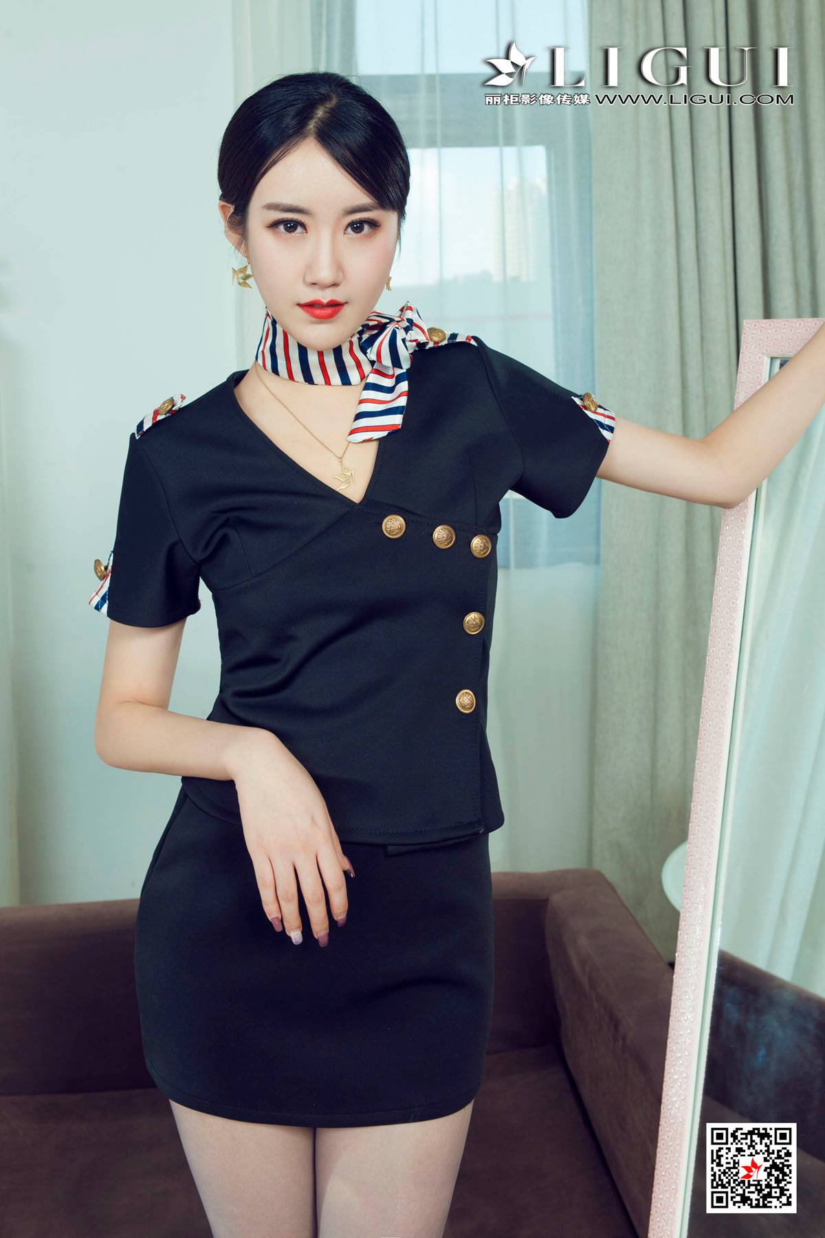 [Ligui丽柜] 2020.11.02《莲秘空姐》子晴 在线浏览第21张