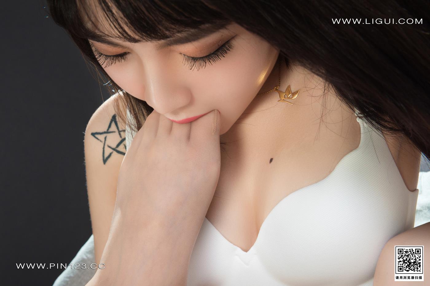 [Ligui丽柜]2022.10.15 双生花-丝情袜意 心心&amp;小七第6张