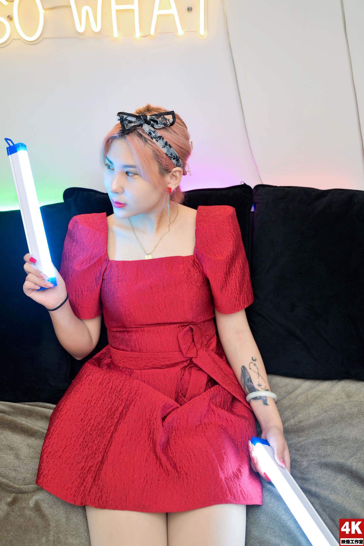 [Ligui丽柜]2022.08.17 氛围灯下的肉丝 小发第3张