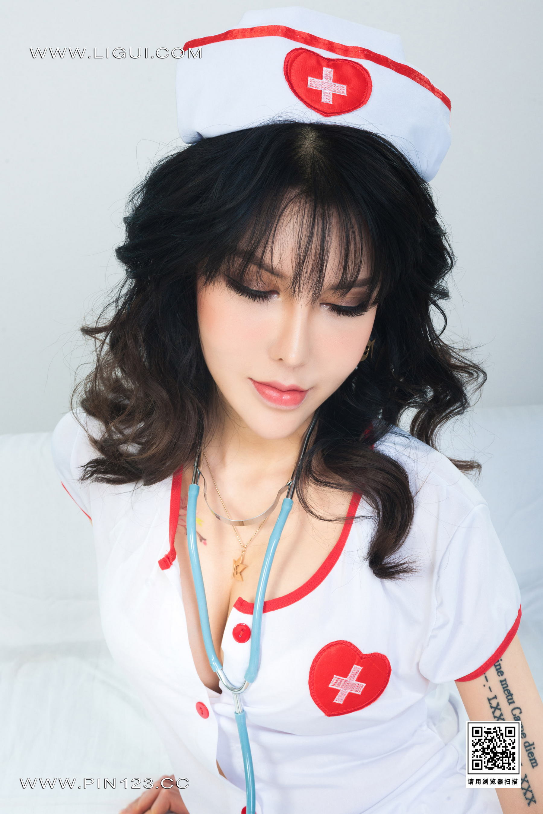 [Ligui丽柜] 2023.04.17《白丝天使》猫猫第19张