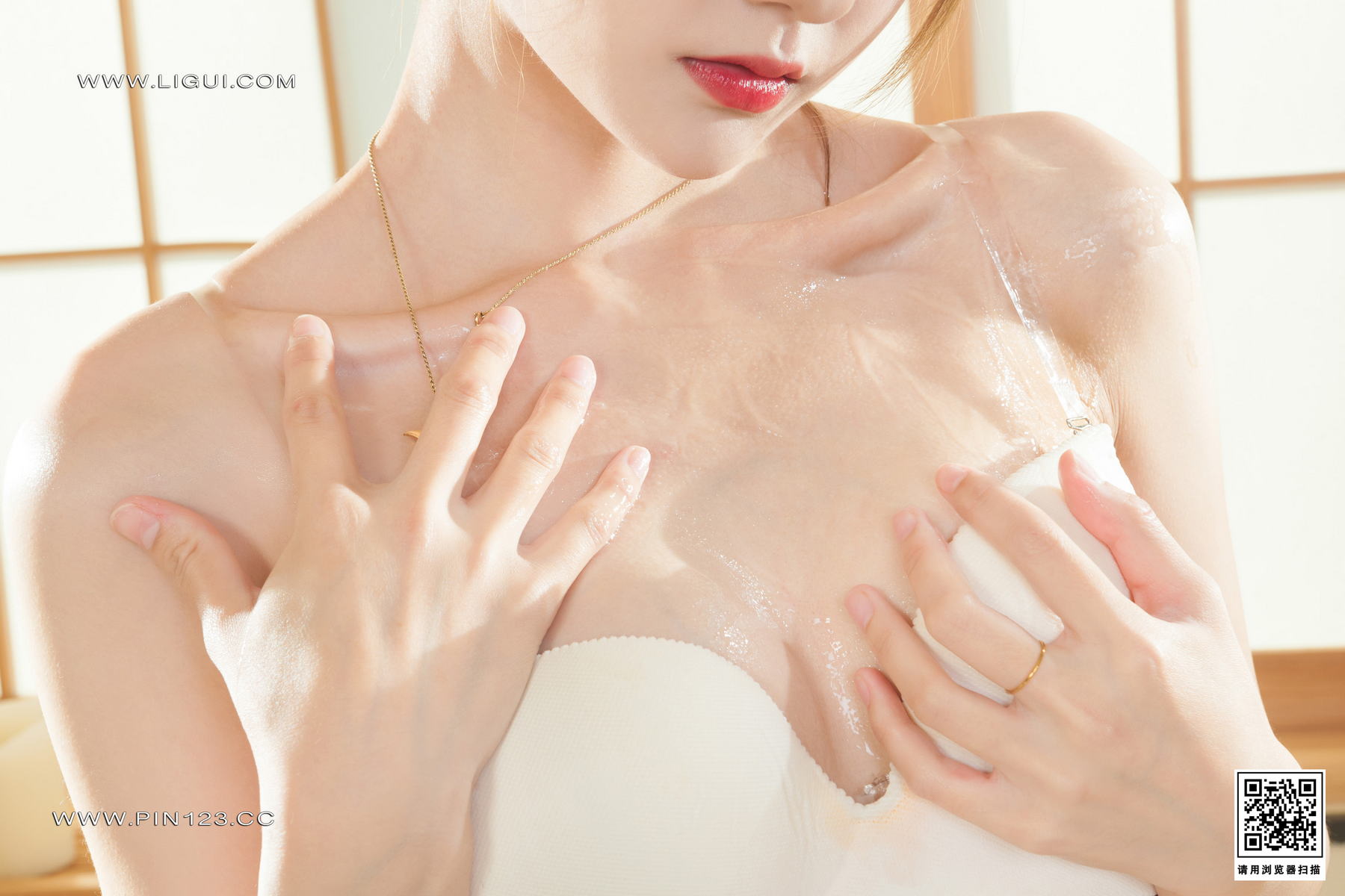 [Ligui丽柜] 2023.06.19《丝滑美浴》心心第13张