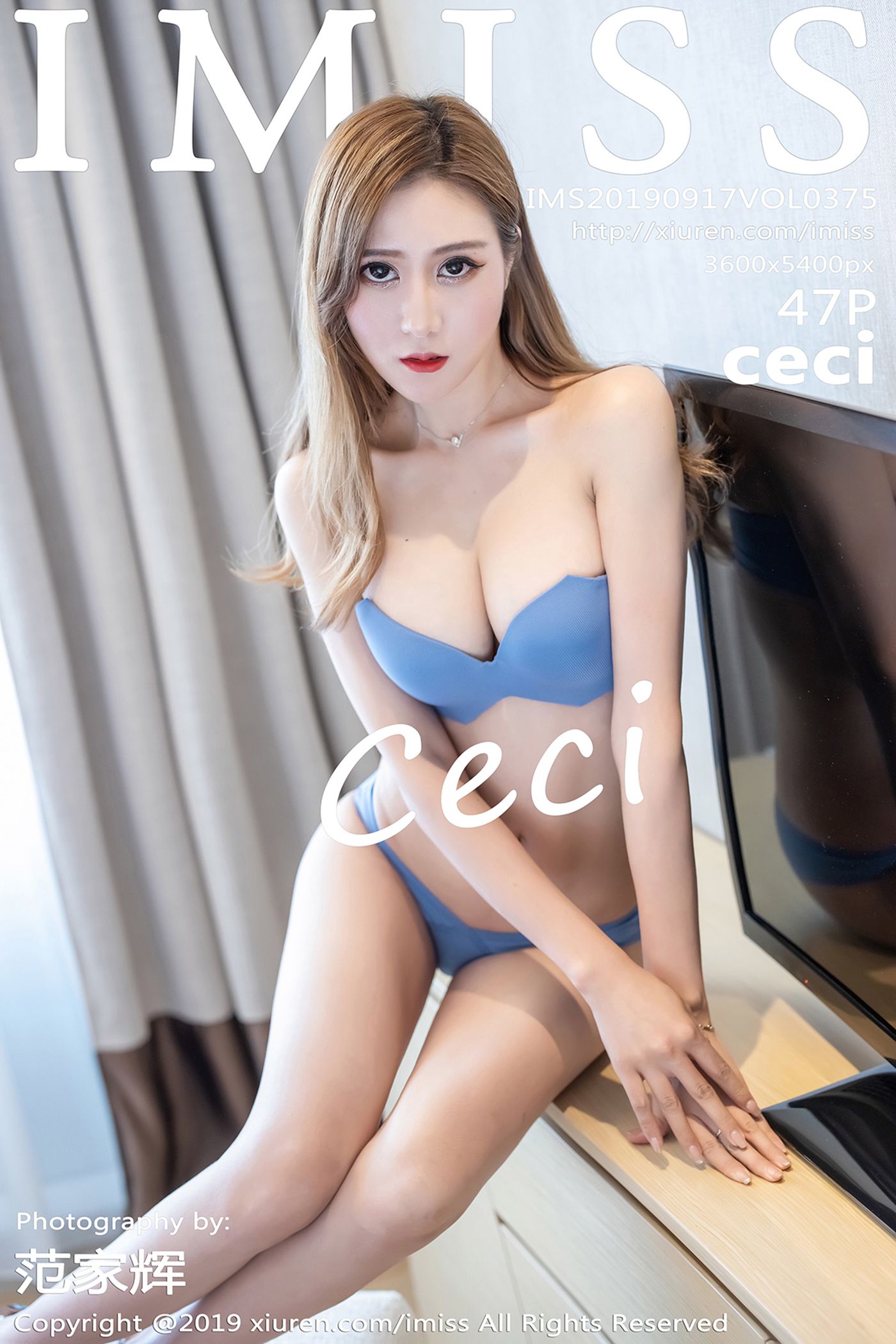 [IMiss爱蜜社] 2019.09.17 Vol.375 ceci第1张