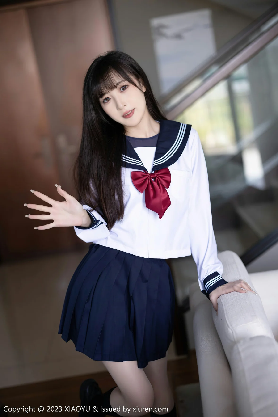  XIAOYU 语画界 Vol.1045 林星阑 学生服贵州旅拍 [97P]第4张