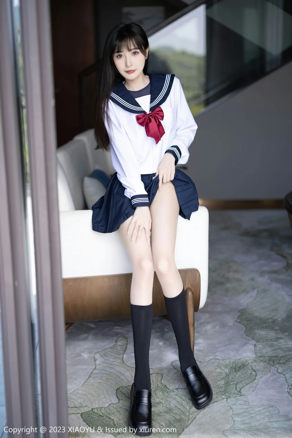  XIAOYU 语画界 Vol.1045 林星阑 学生服贵州旅拍 [97P]第7张