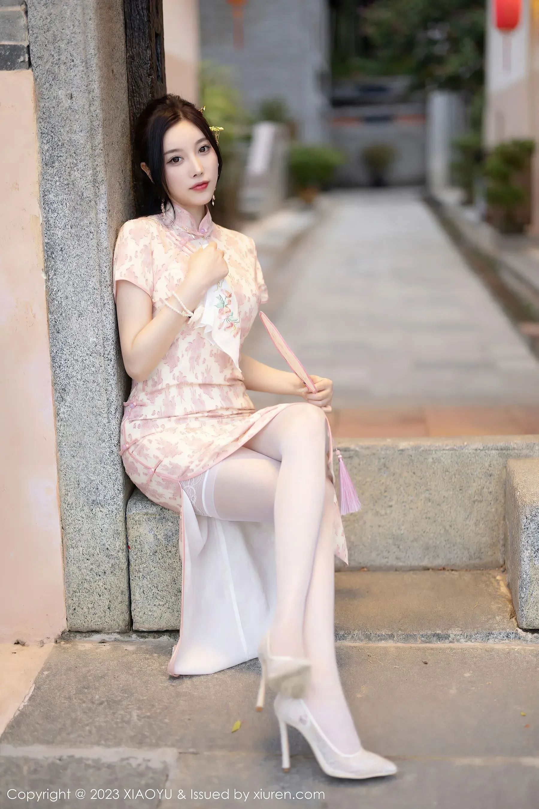 语画界 VOL.993 杨晨晨Yome 旗袍美腿第21张