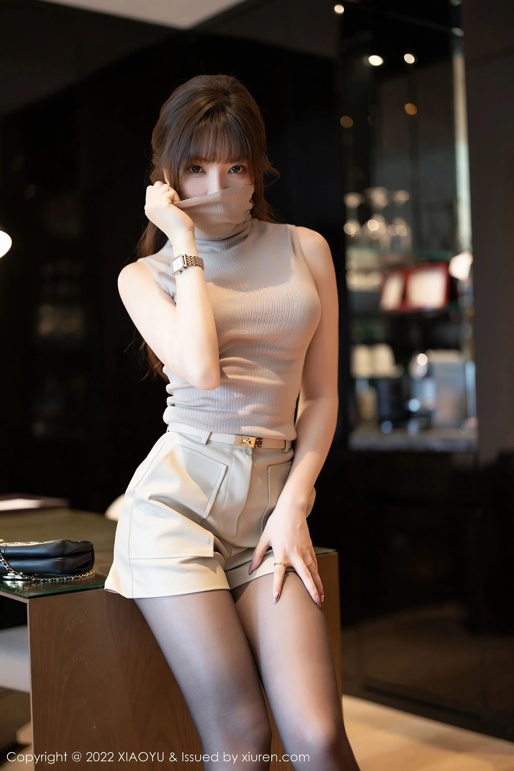  语画界 VOL.808 芝芝Booty 黑丝美腿第24张