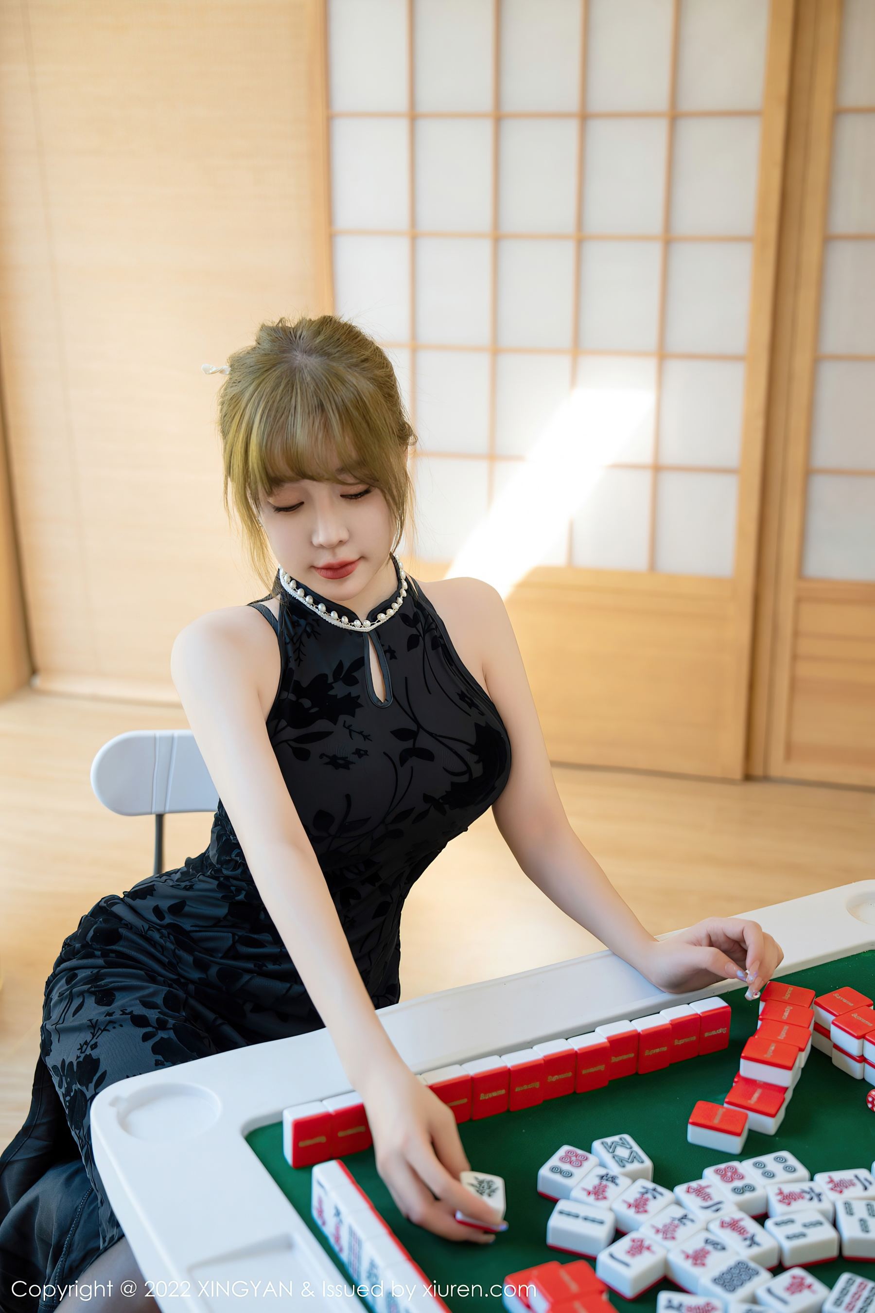 星颜社 VOL.148 王雨纯 黑丝美臀第18张