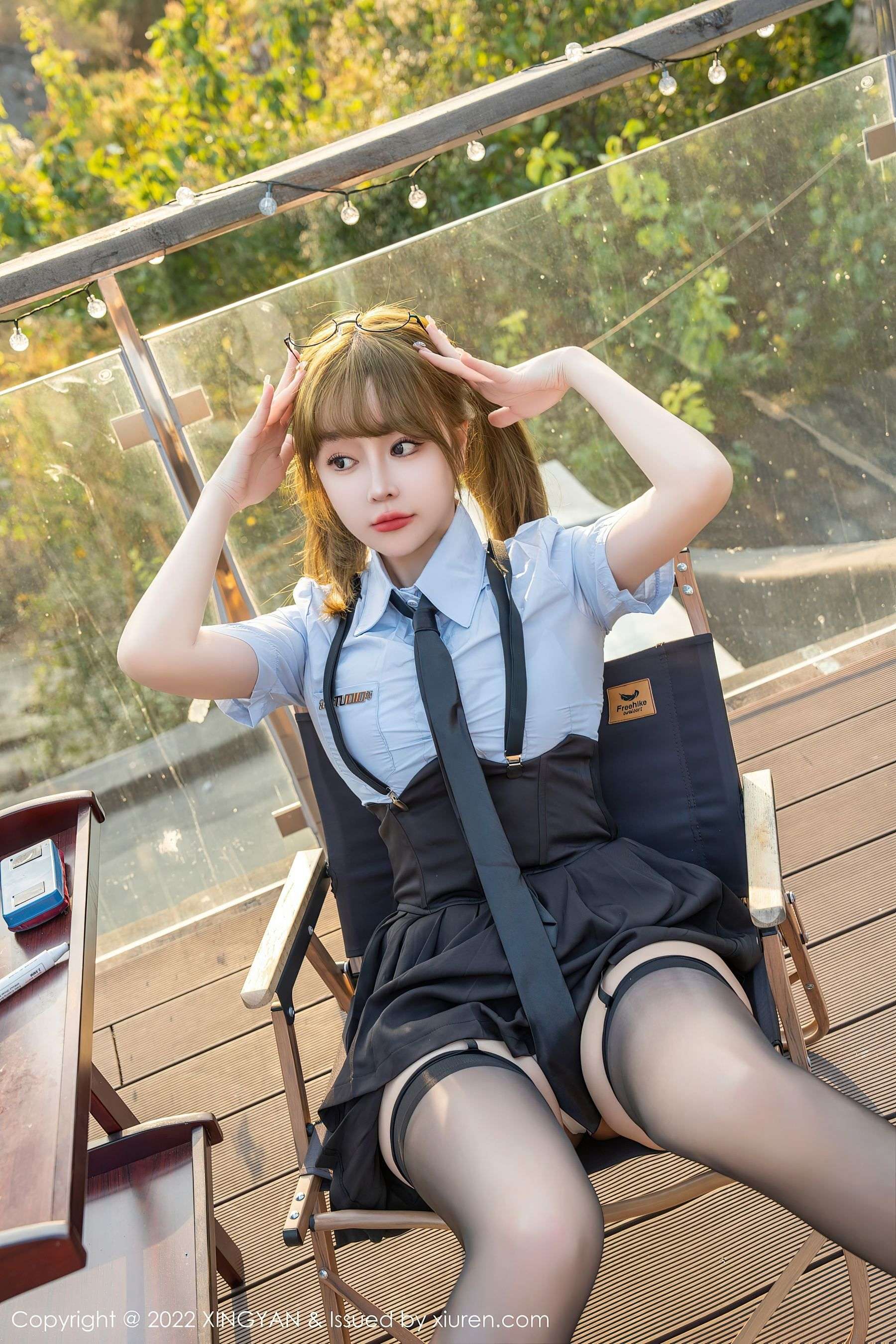 星颜社 VOL.153 王雨纯 美臀短裙第9张