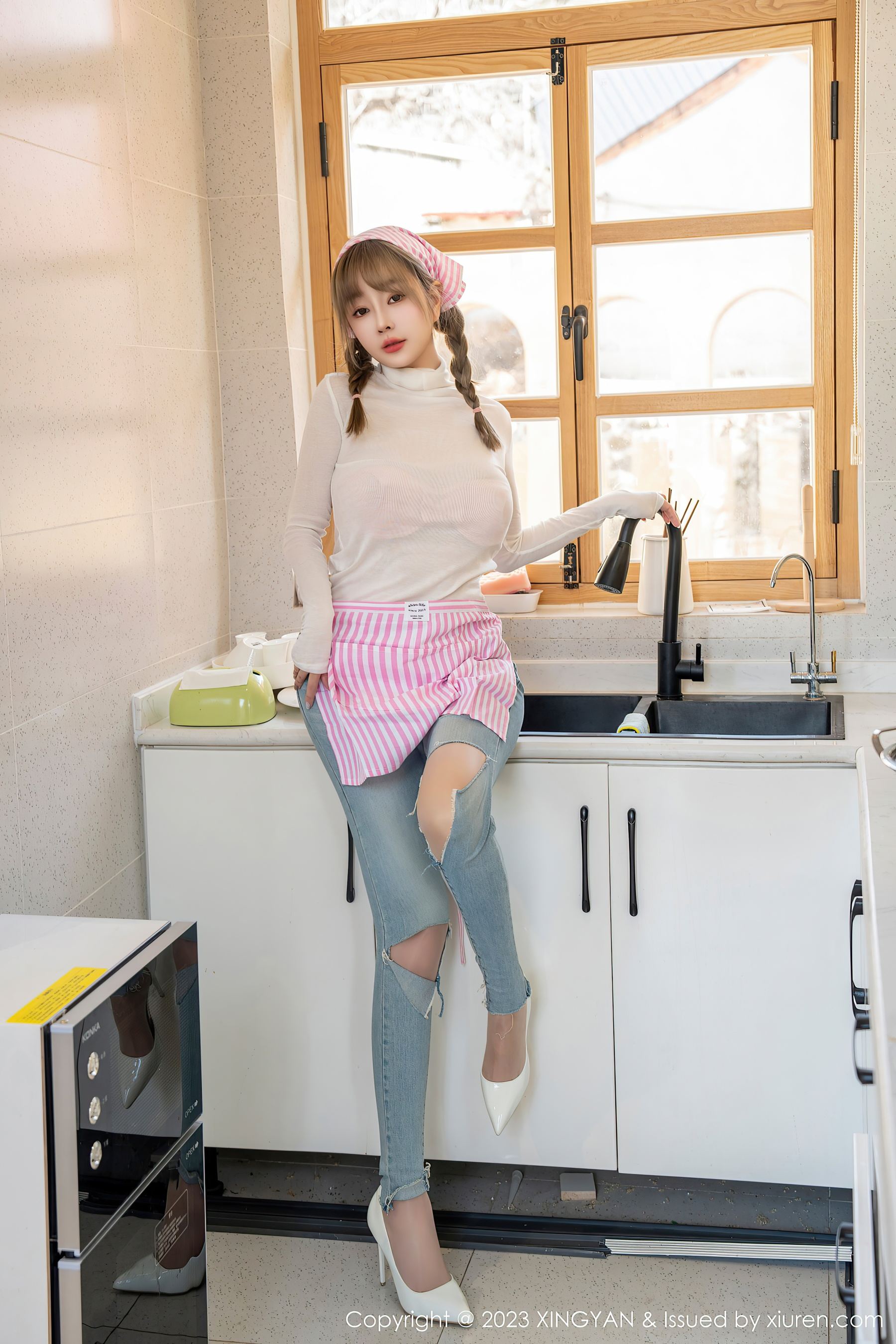 星颜社 VOL.165 王雨纯 牛仔裤美臀第25张