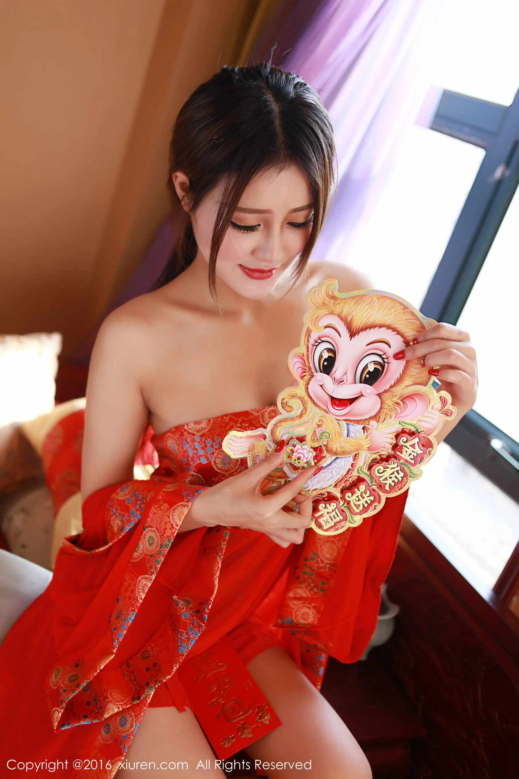 王乔恩Abby《2016新春福利》 秀人网 No.476第2张