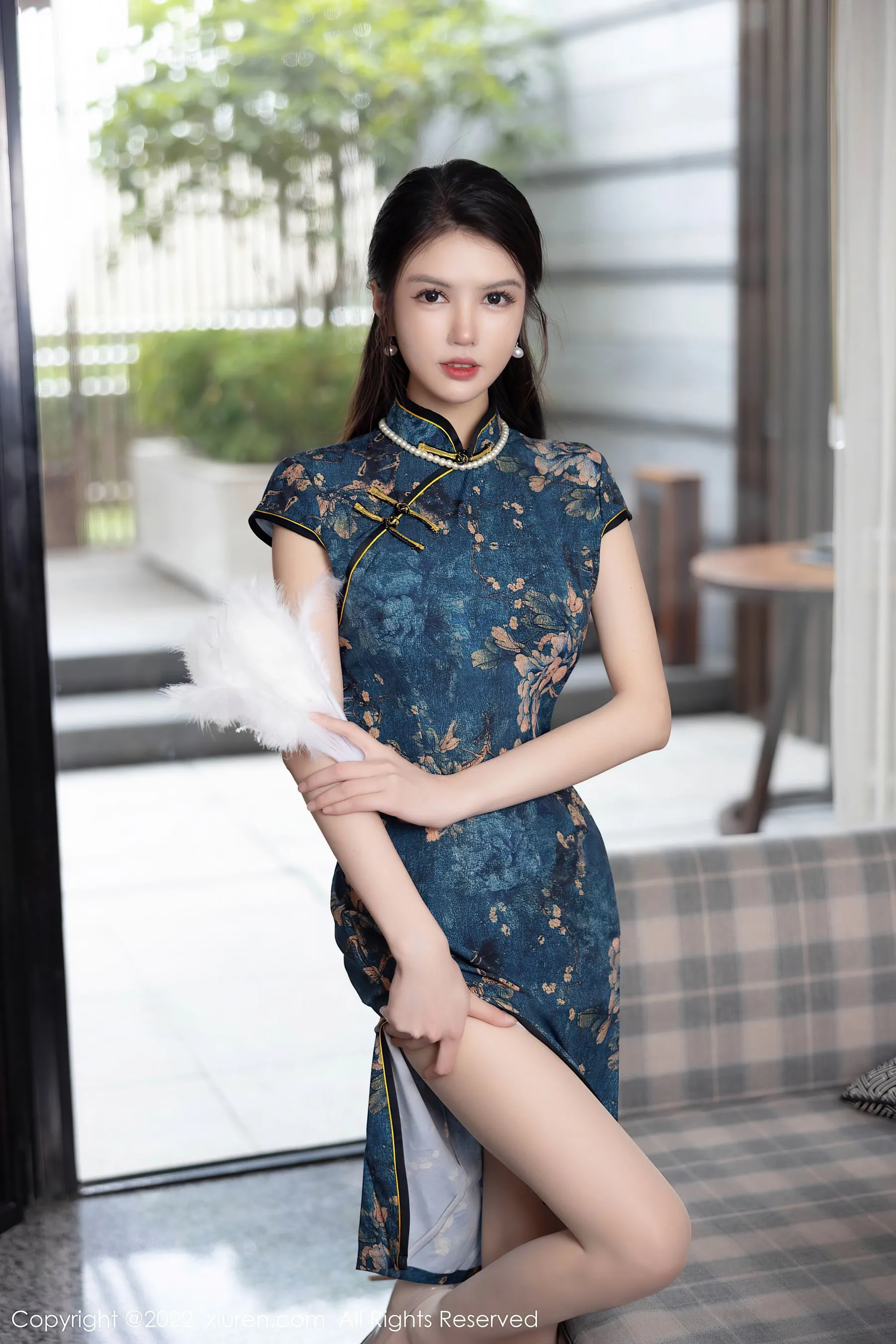 秀人网 No.5658 媛媛酱belle 旗袍诱惑第11张