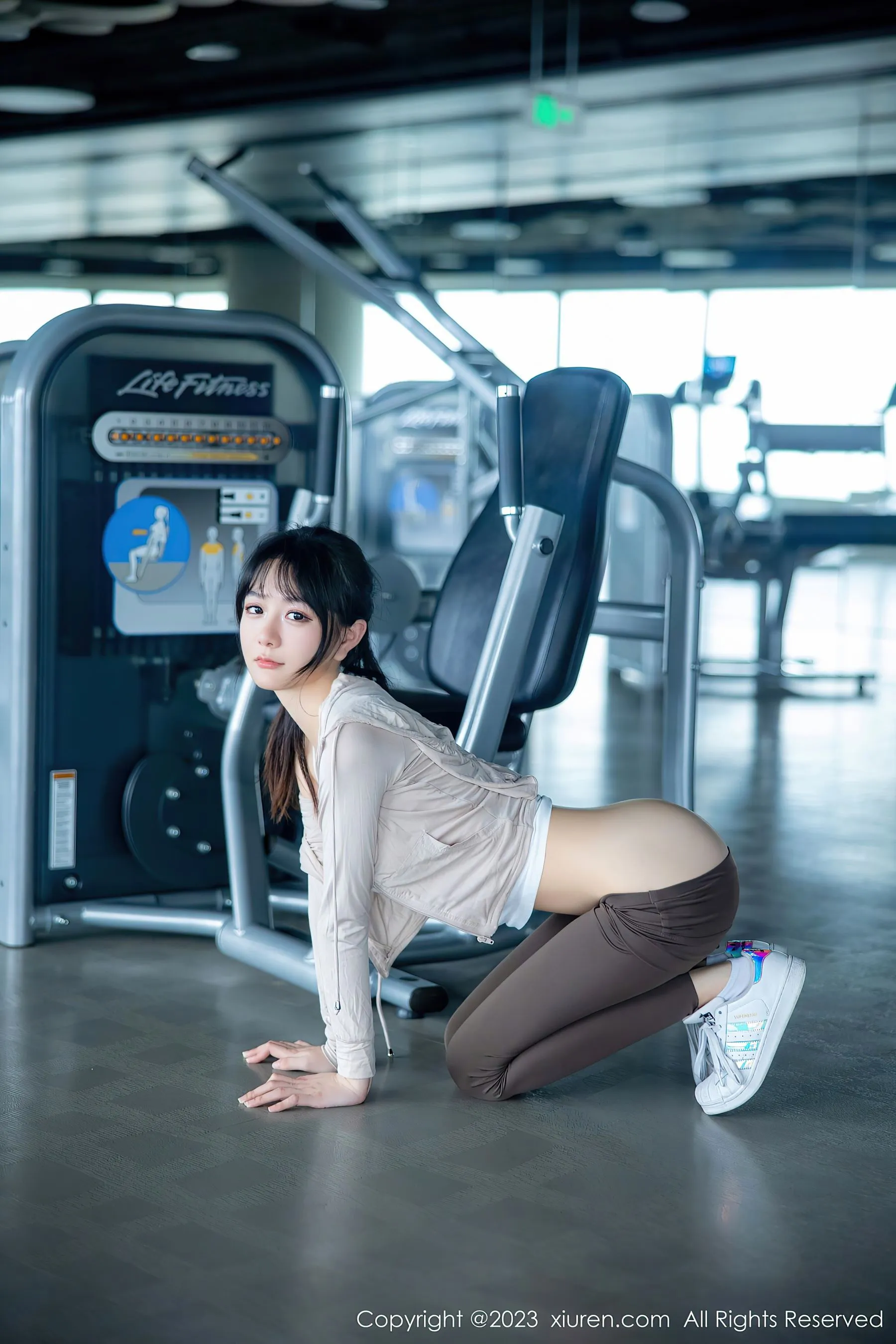  秀人网 No.6683 幼幼 健身美腿第18张