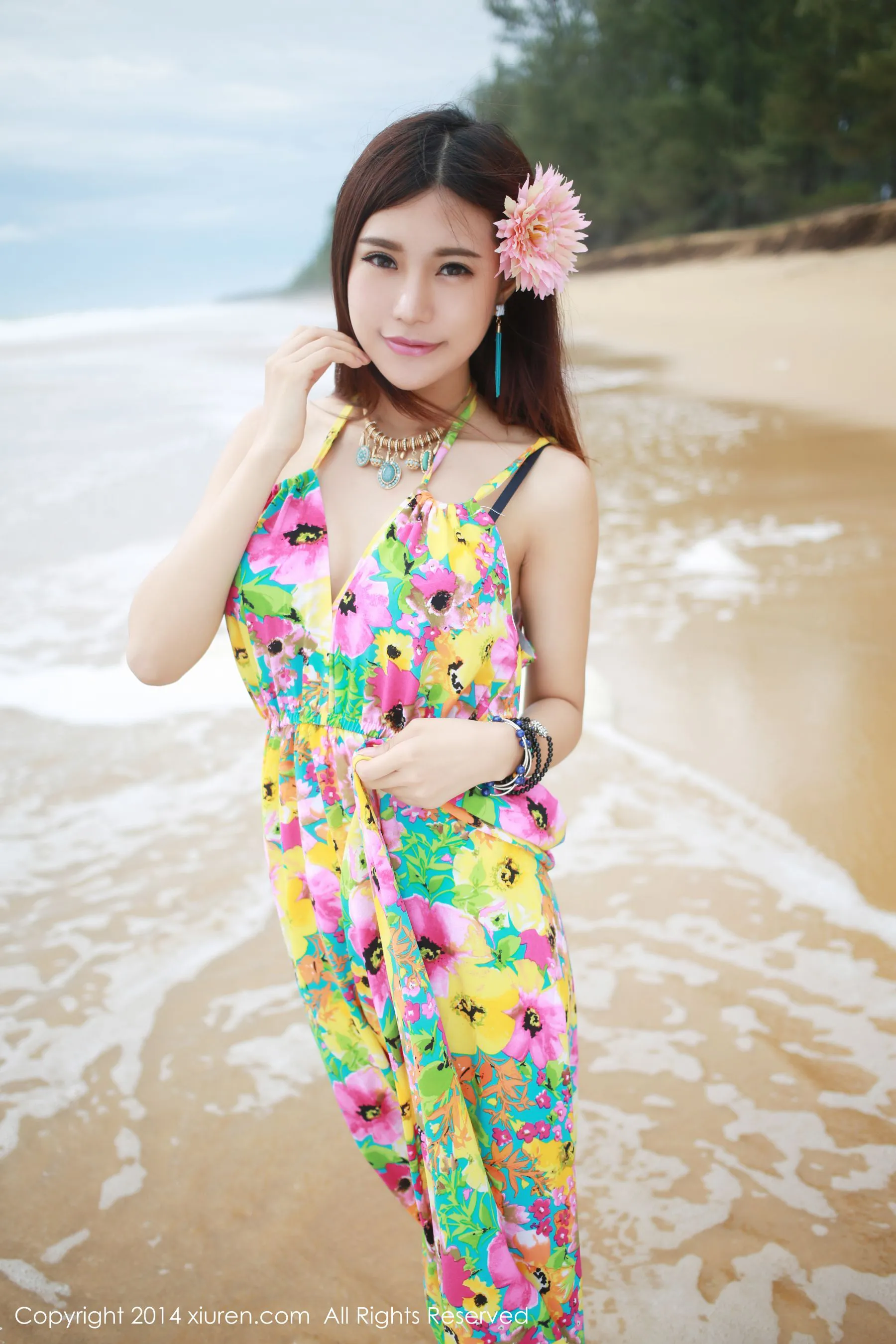  绮里嘉ula《泰国旅拍》第四辑 秀人网 No.200第1张