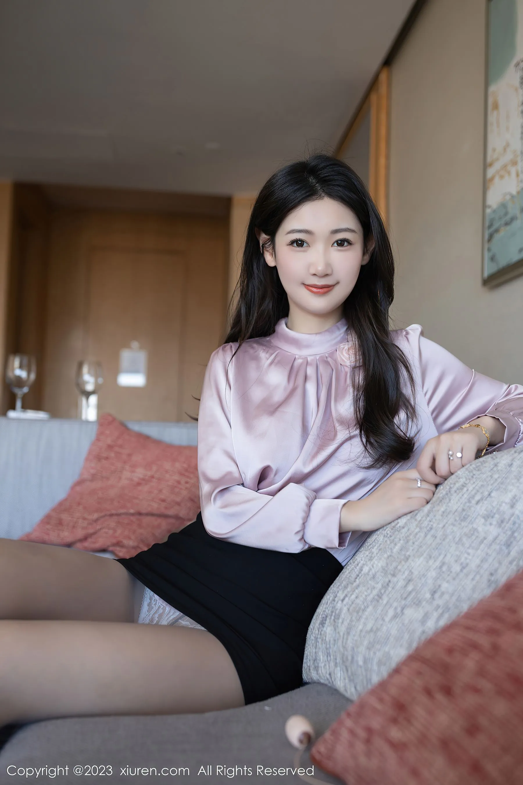  秀人网 No.6550 唐安琪 短裙丝袜第25张