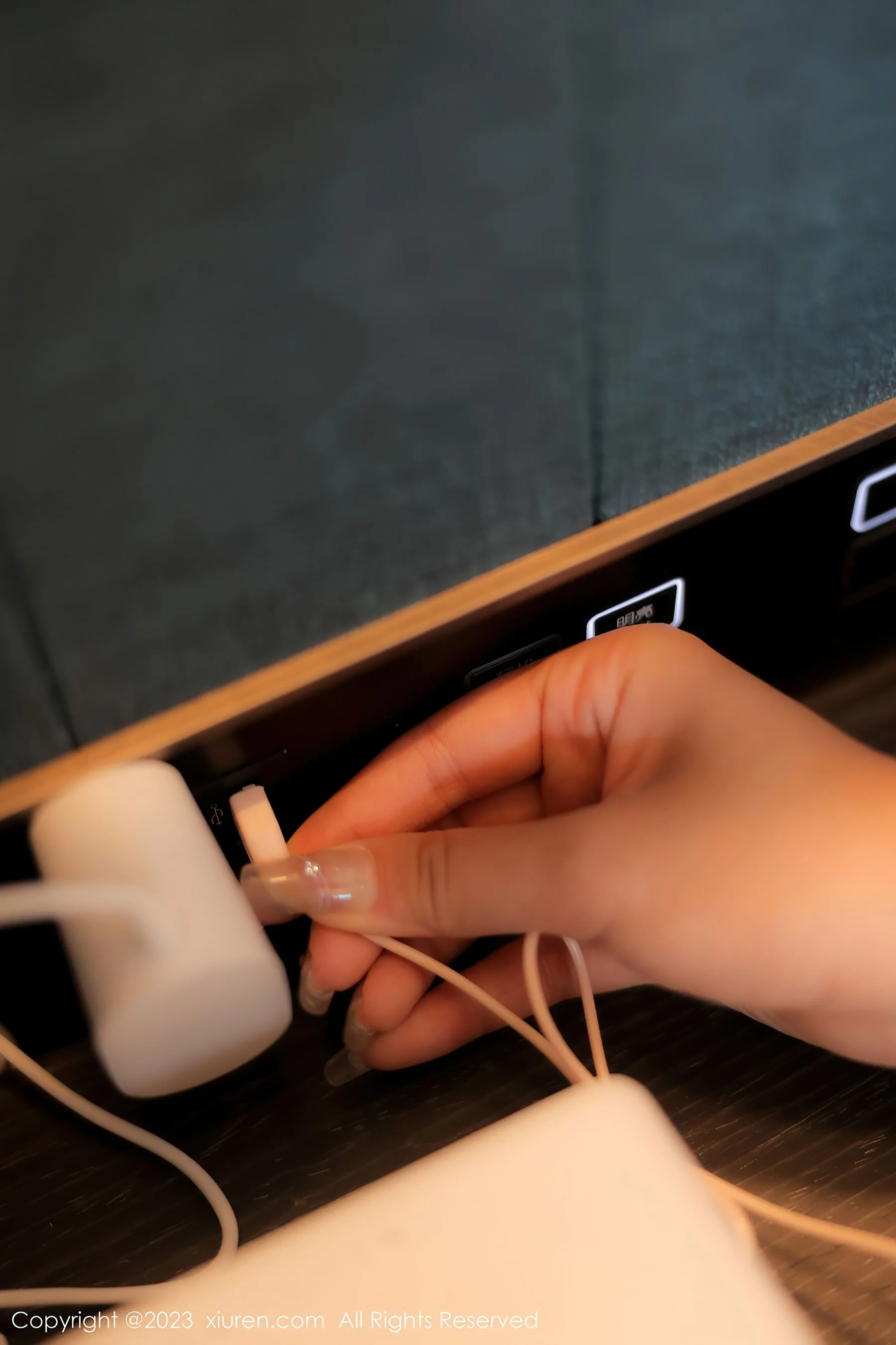  秀人网 No.6672 江真真 黑丝美臀第18张