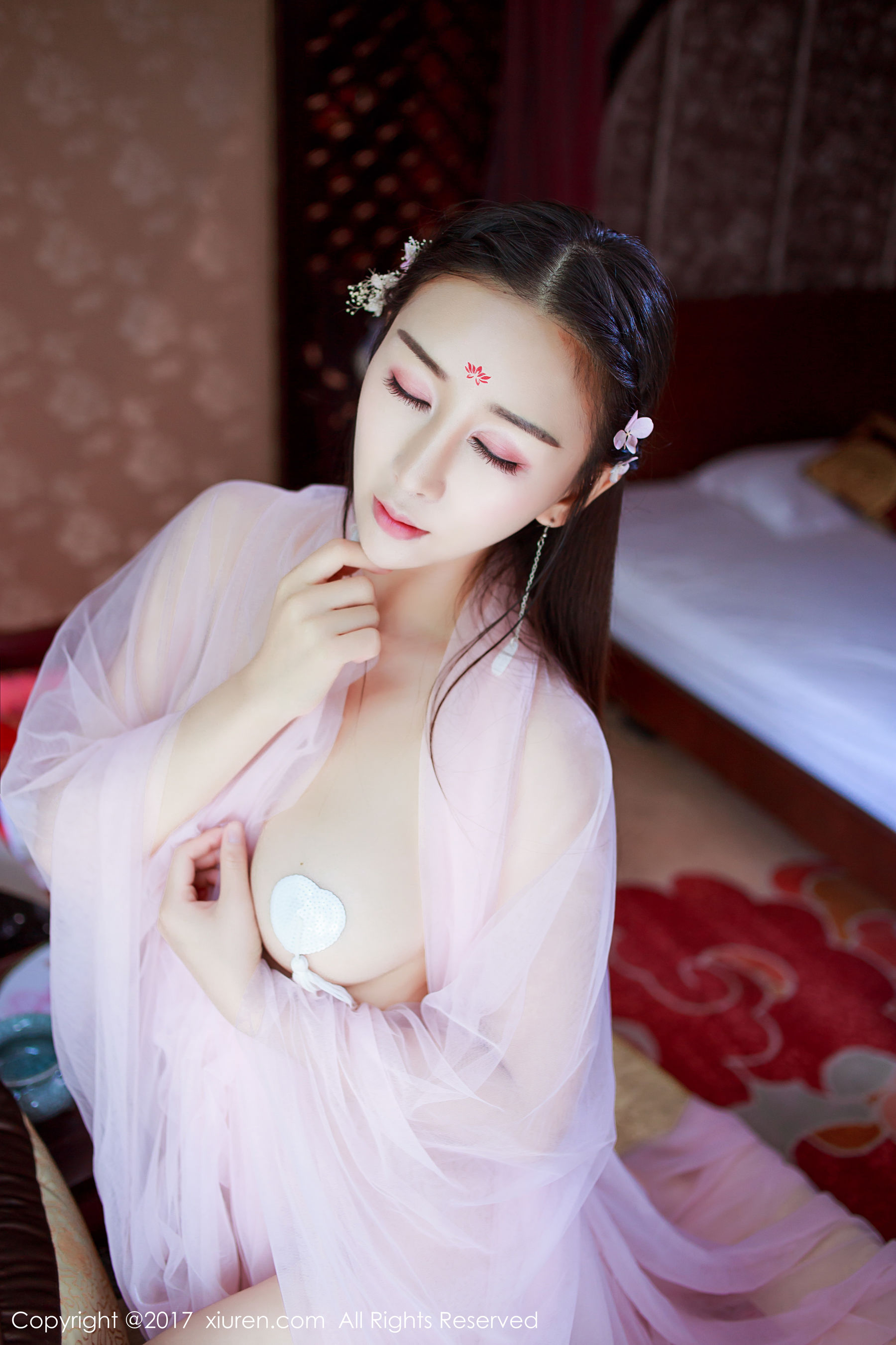  邹晶晶女王《古装女神》 秀人网XIUREN No.804第2张