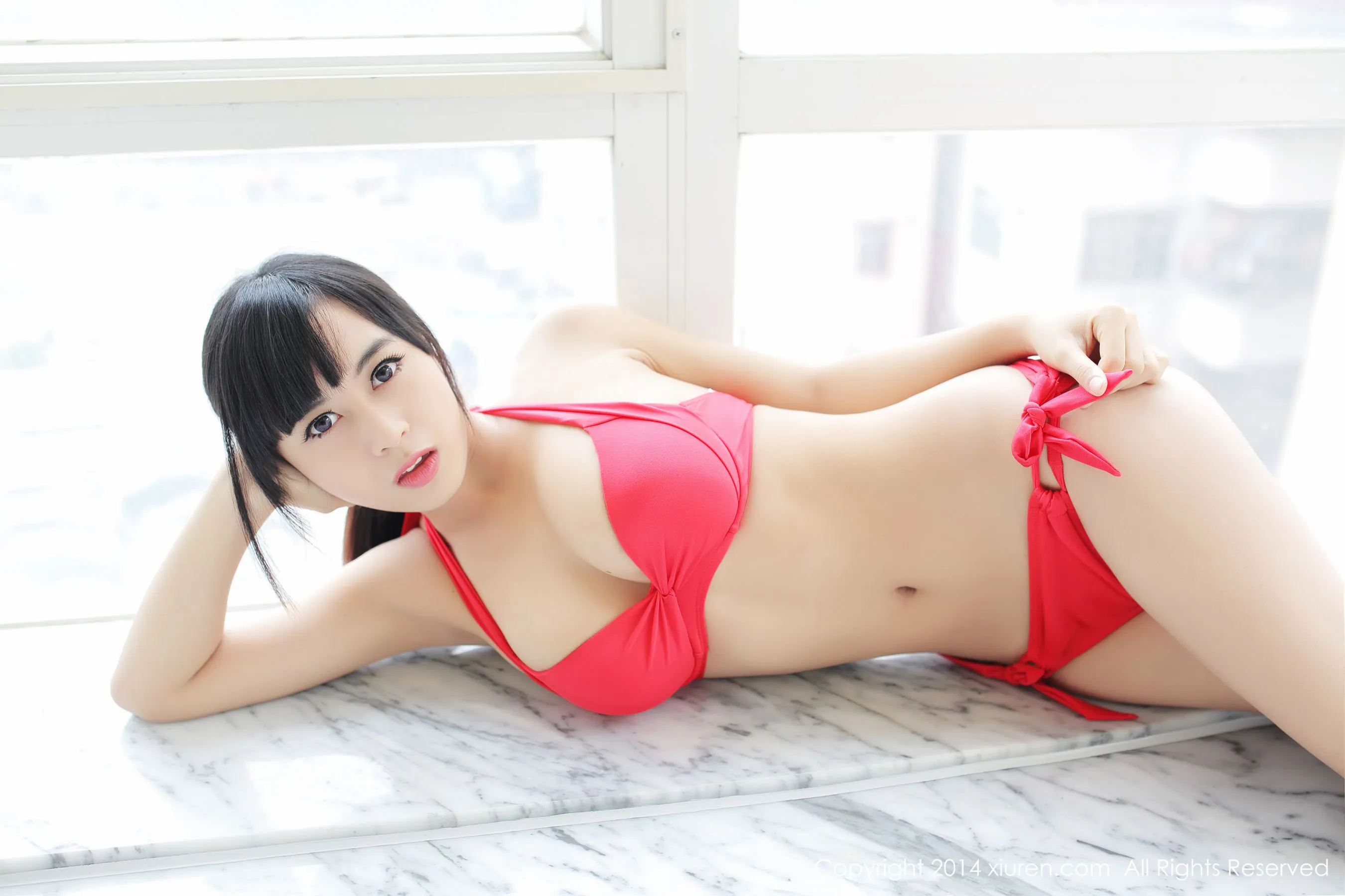 人气模特黄可christine 秀人网 No.114第5张