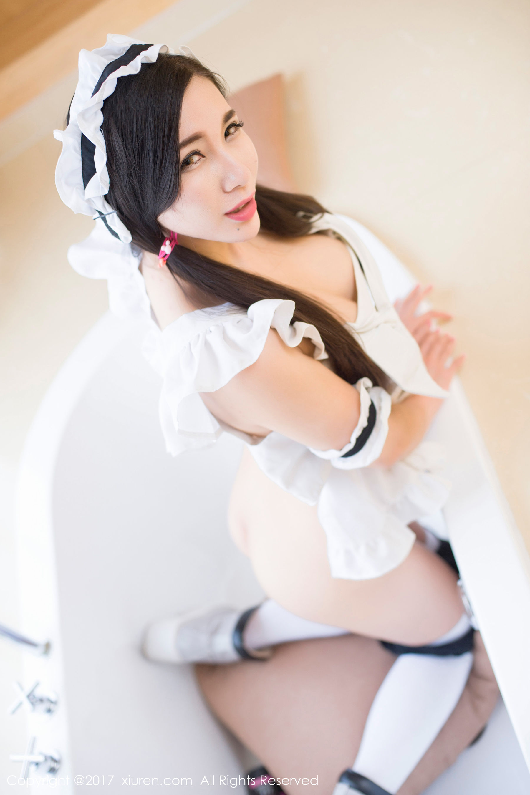  赵颖《美胸细腰小女生的极度诱惑》 秀人网XIUREN No.759第21张