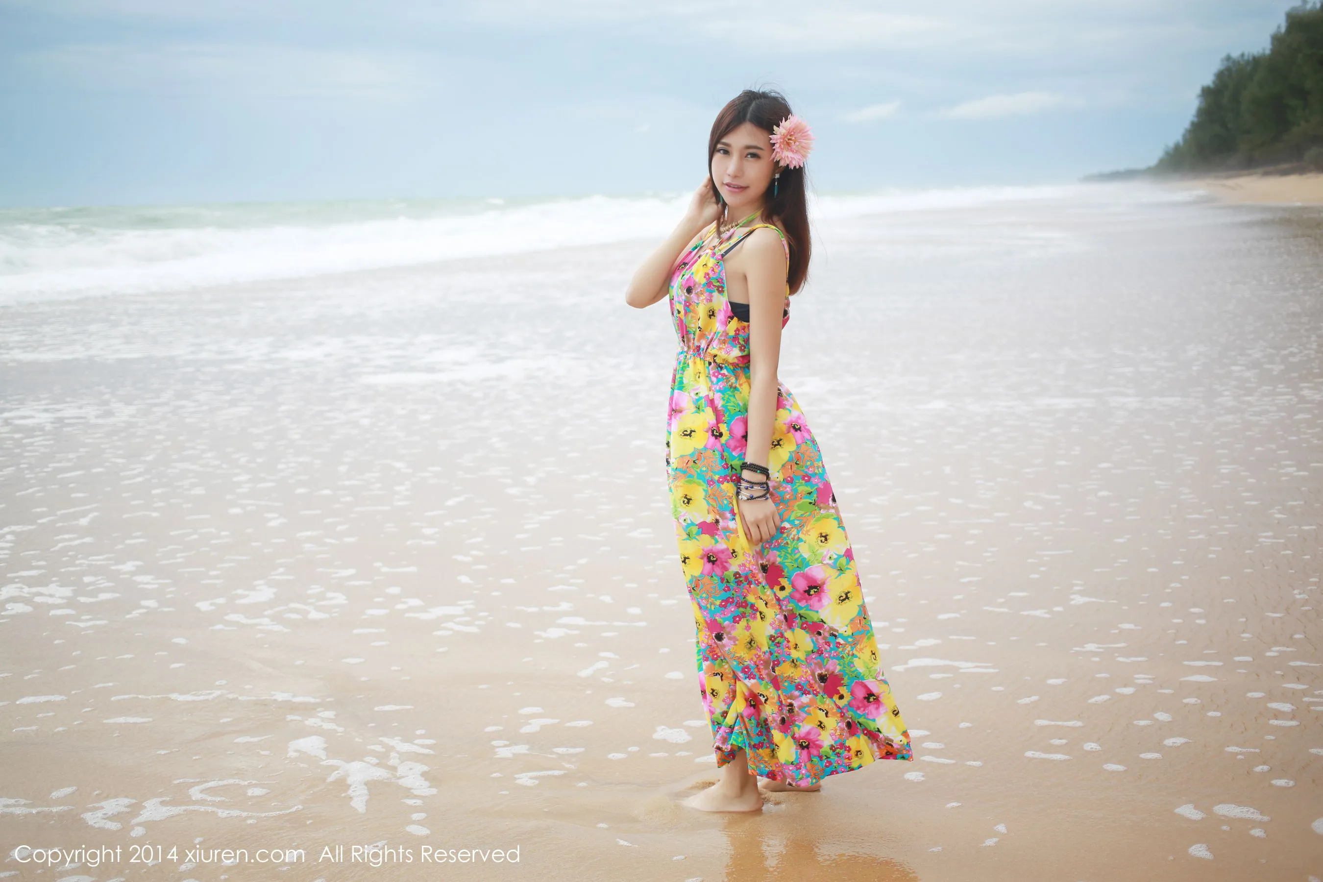  绮里嘉ula《泰国旅拍》第四辑 秀人网 No.200第2张