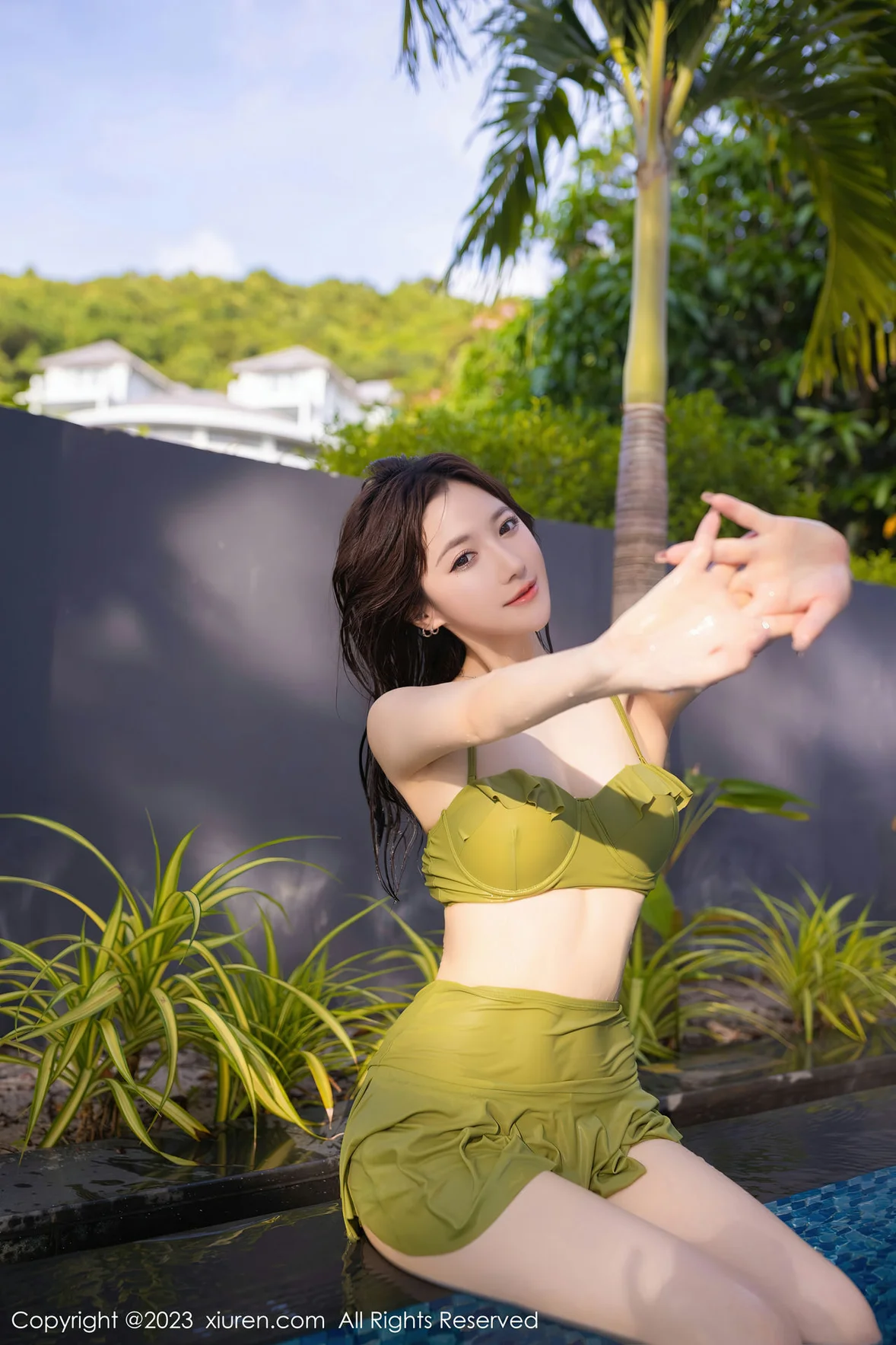  XiuRen 秀人 No.7189 鱼子酱Fish 泰国户外旅拍 [81P]第11张