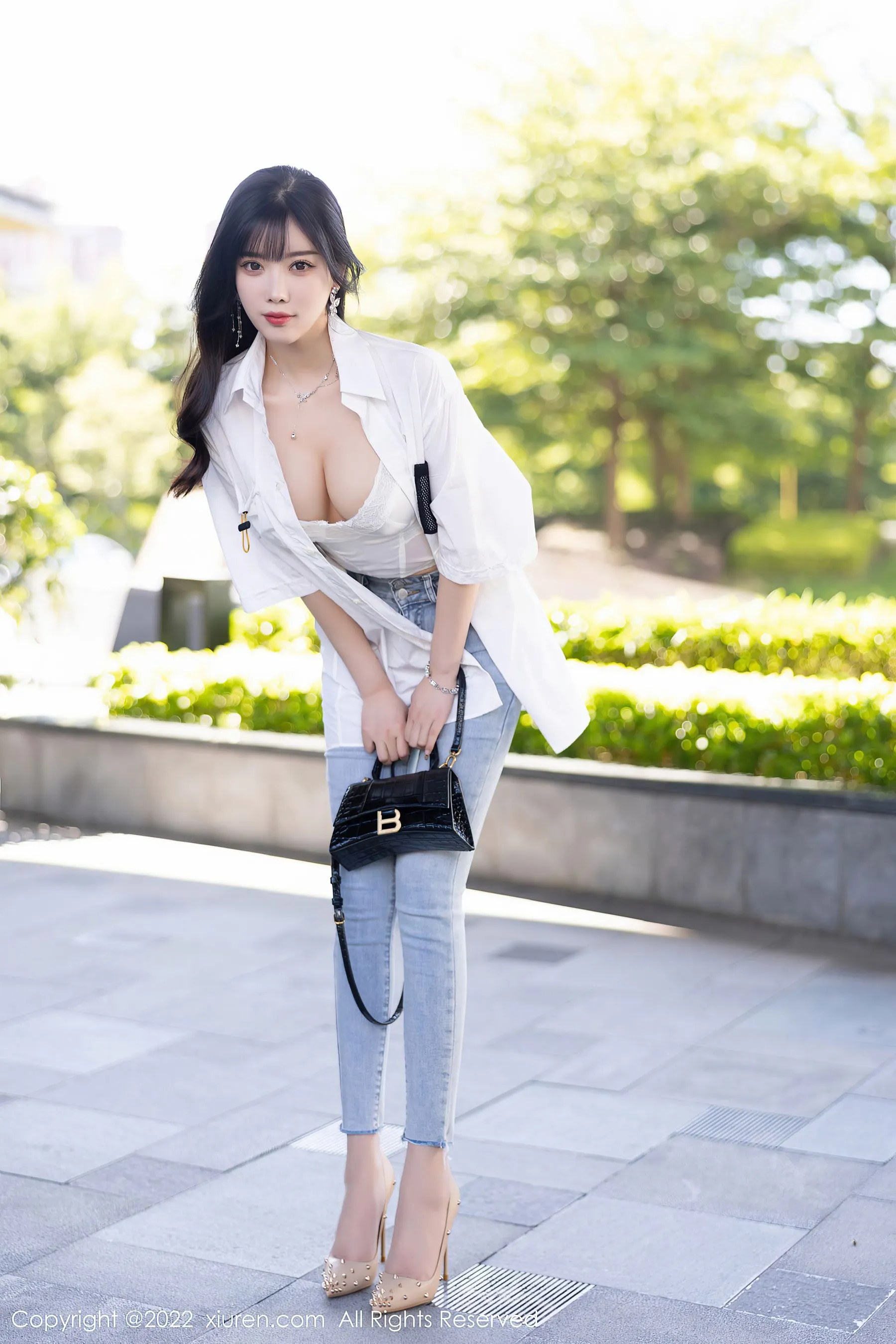  秀人网 No.5614 杨晨晨 牛仔裤美臀第15张