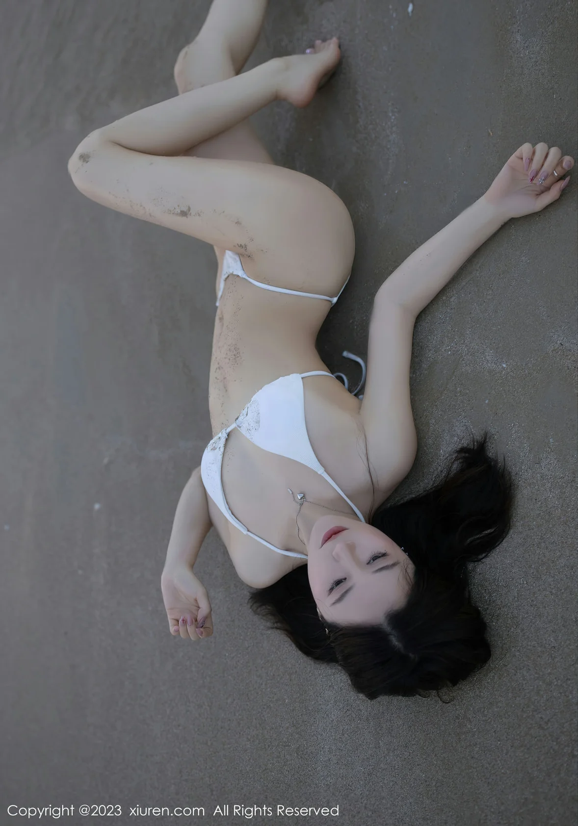  XiuRen 秀人 No.6852 鱼子酱Fish 白色比基尼巴厘岛旅拍1 [81P]第16张