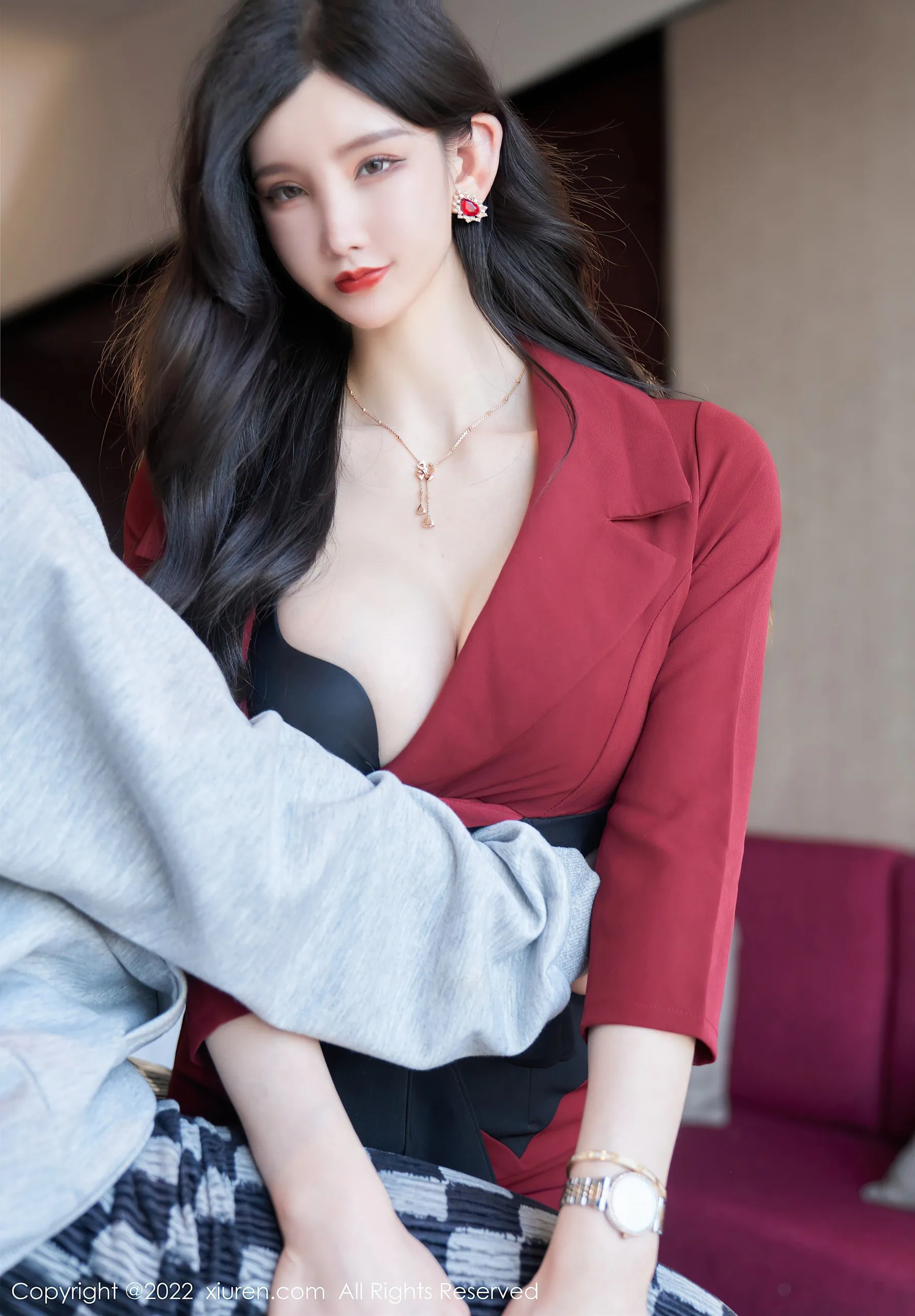  秀人网 No.4877 周于希Sally 美腿黑丝外围约啪第22张