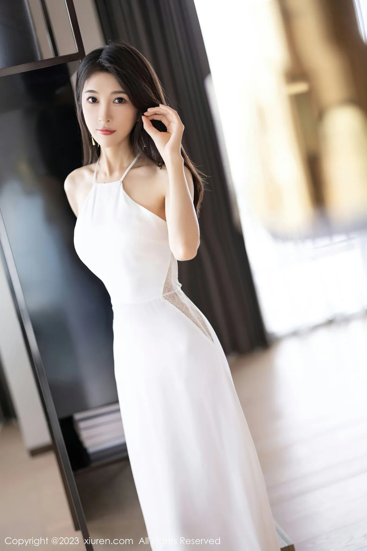  XiuRen 秀人 No.6817 林乐一 网状链式内衣性感写真 [83P]第1张