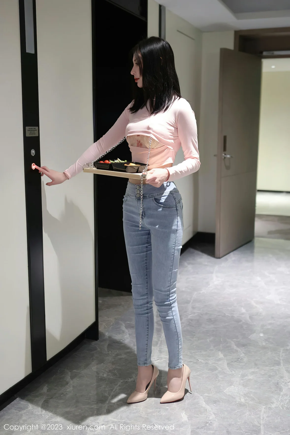  XiuRen 秀人 No.6992 曼柔 粉色蕾丝内衣性感写真 [83P]第1张