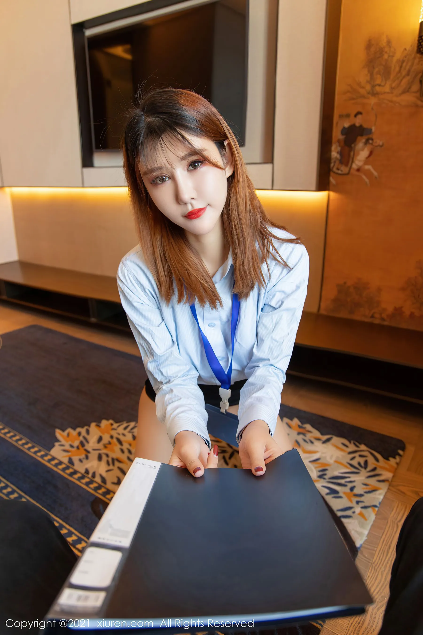  秀人 No.4247 夏沫沫tifa第4张