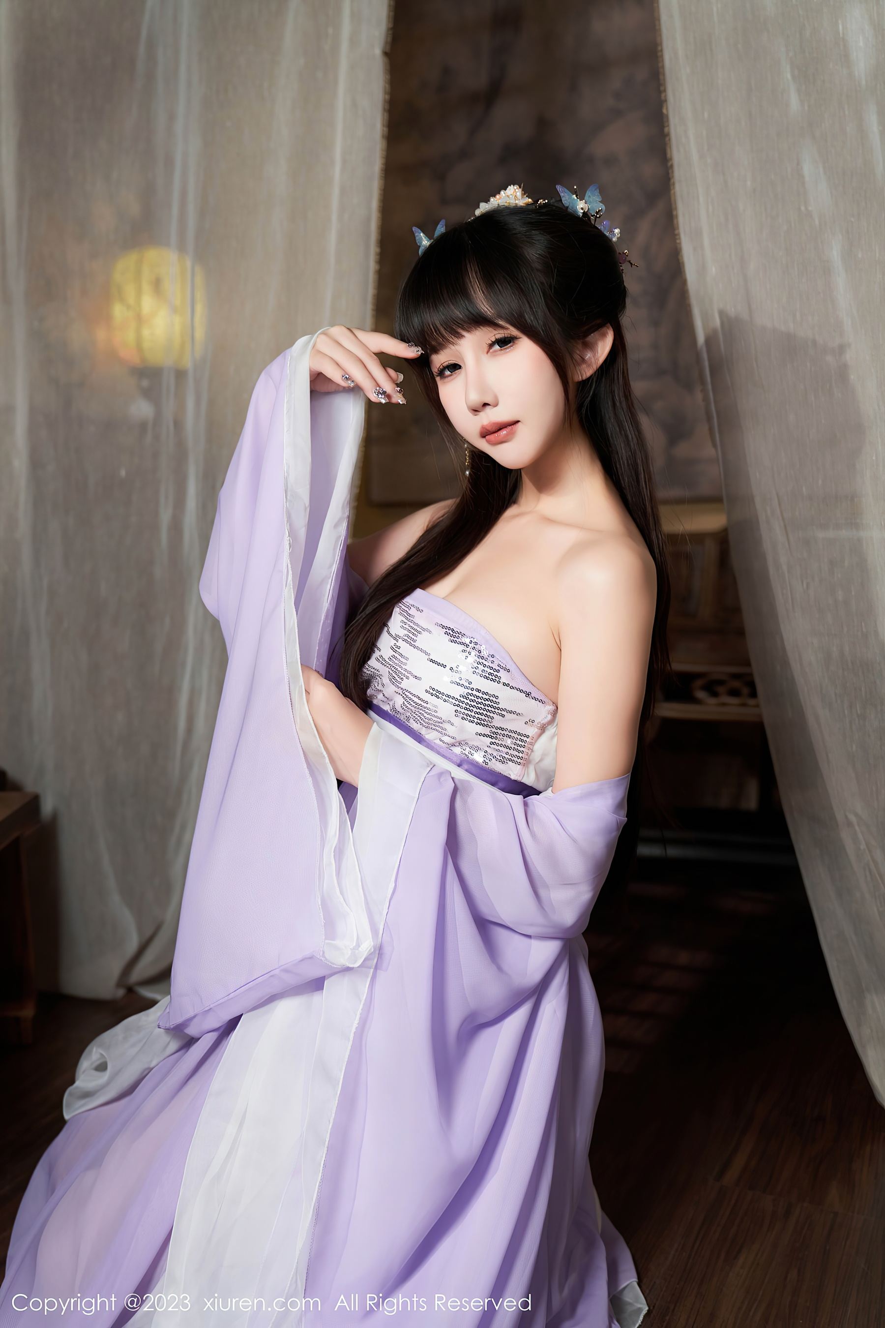  XiuRen 秀人 No.7442 波巧酱 古装美腿第27张