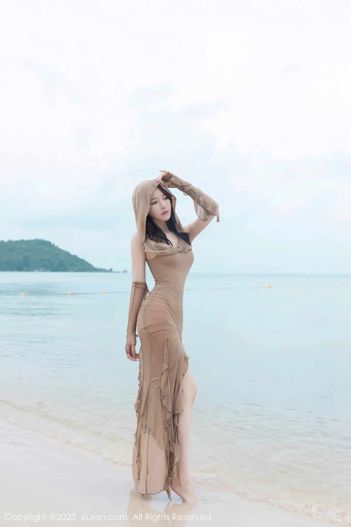  XiuRen 秀人 No.7288 鱼子酱Fish 沙滩渔网性感写真 [78P]第7张