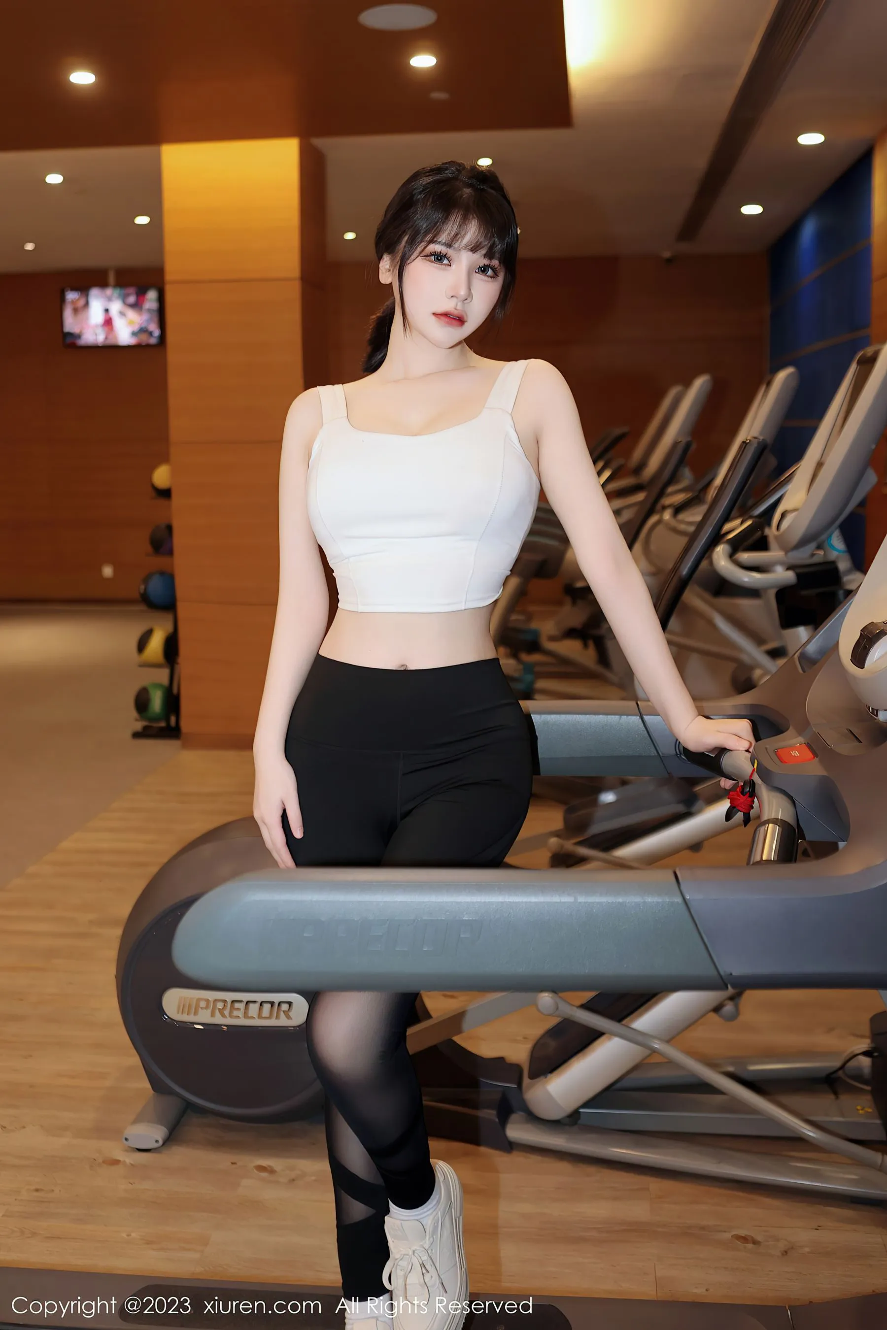 秀人网 No.6289 桃桃子_ 健身美腿第16张