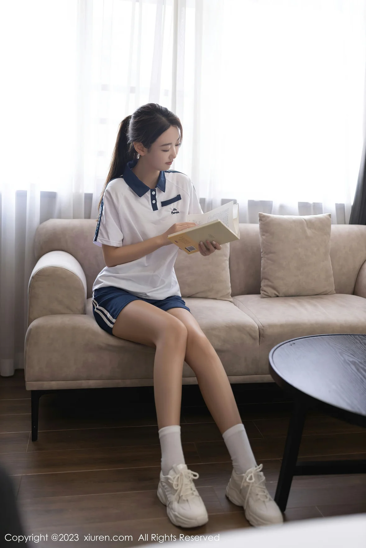  XiuRen 秀人 No.7091 唐安琪 白色学妹性感写真 [81P]第2张