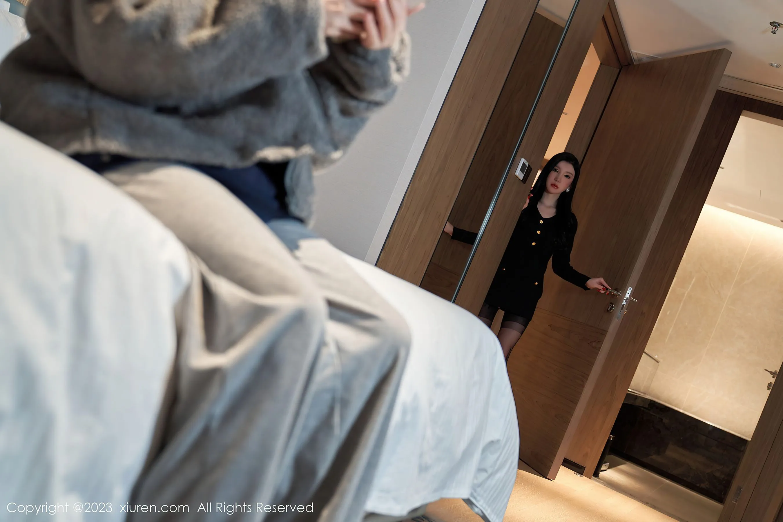  秀人网 No.6401 周于希Sally 美臀黑丝第18张