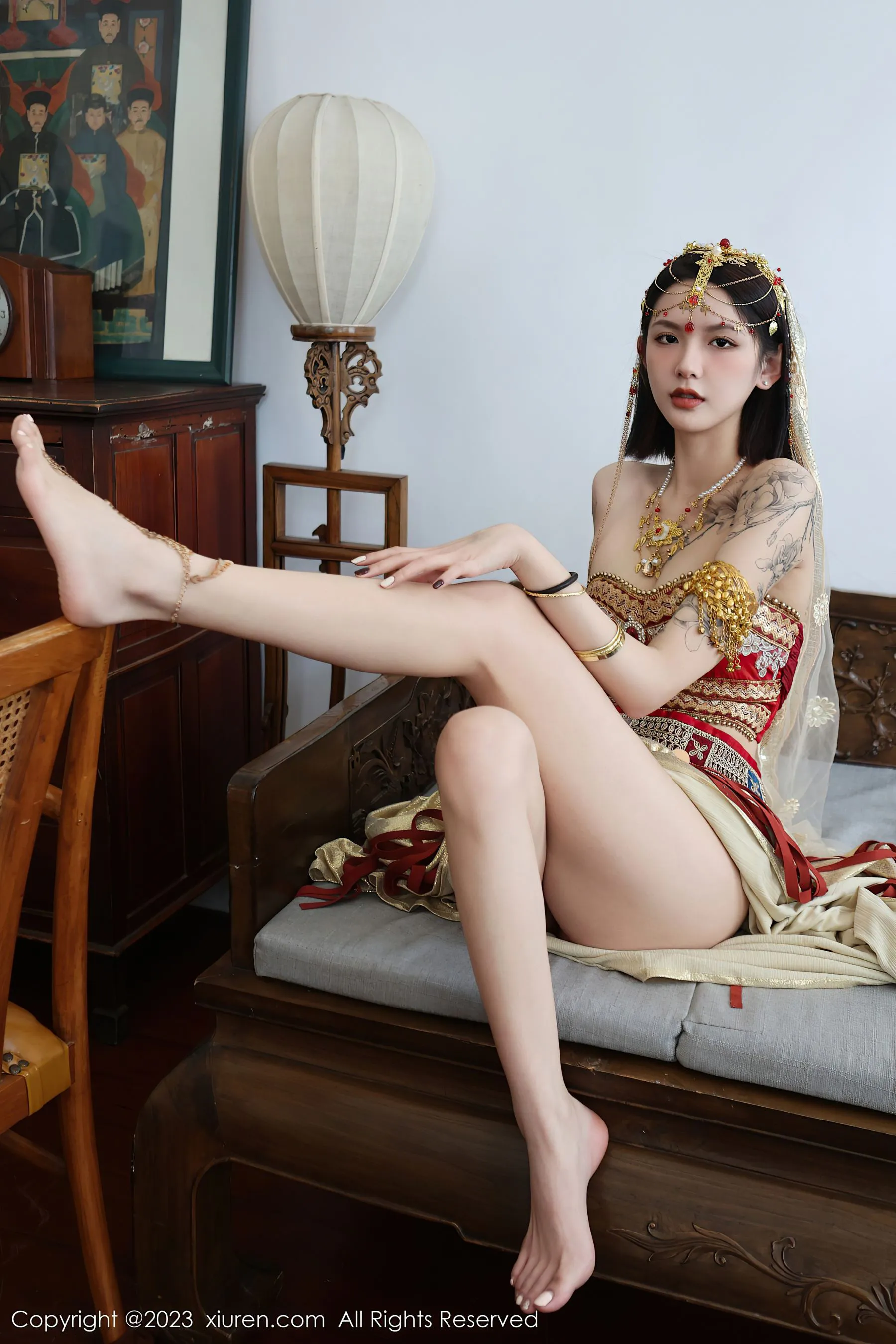  秀人网 No.6240 乔一一 异域风情第3张