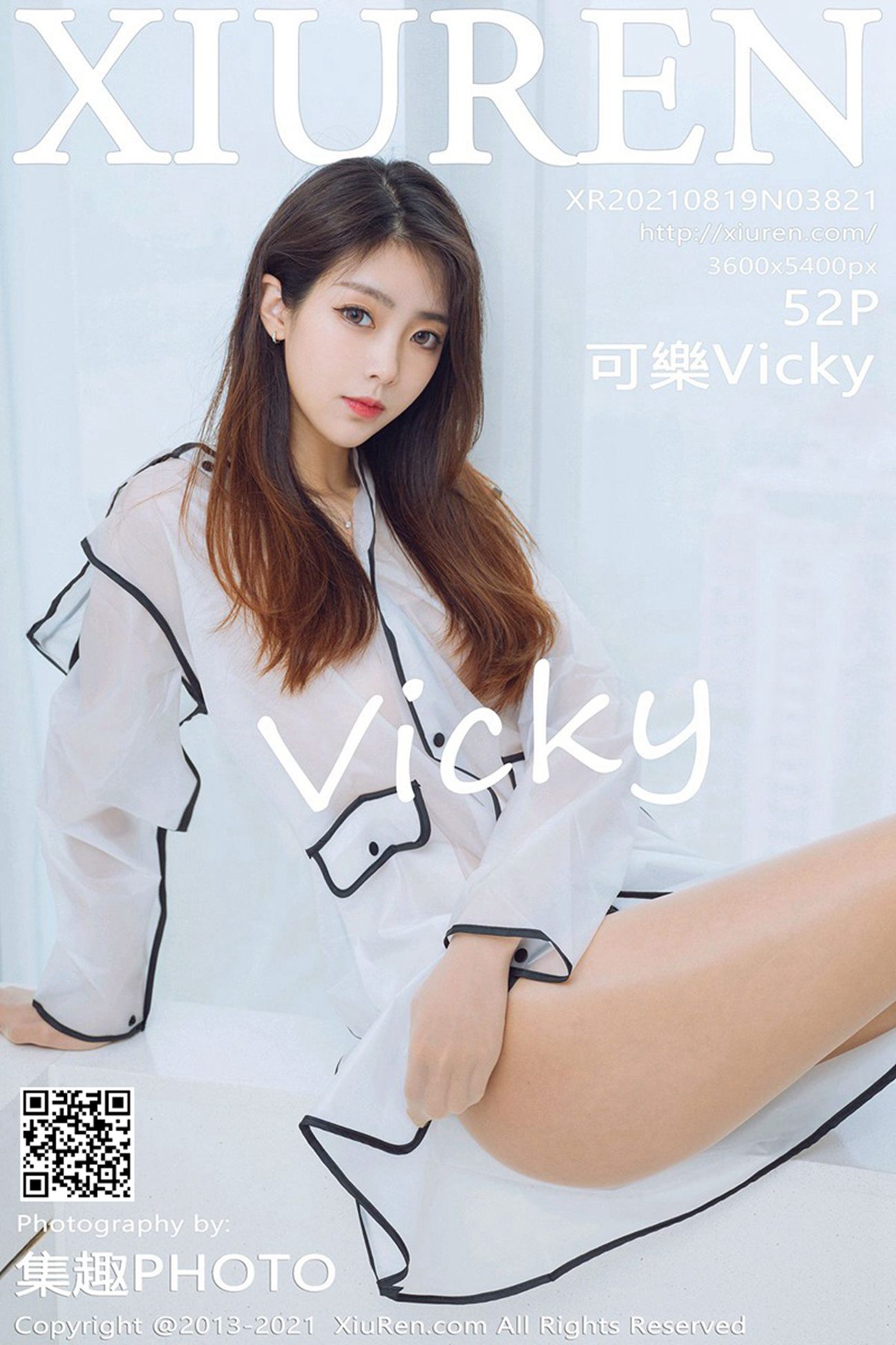 [Xiuren绣人网]2021.08.19 NO.3821 可樂Vicky[52+1P]第1张