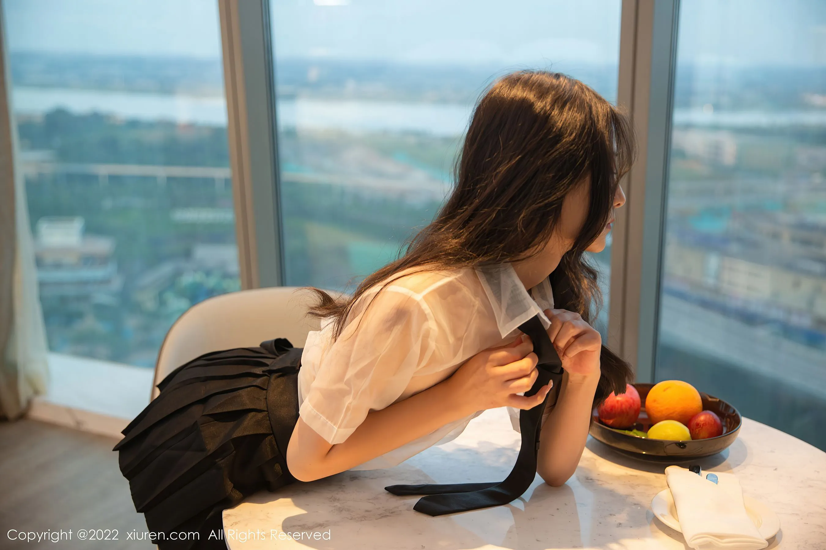  秀人网 No.5385 熊小诺 黑丝美腿第19张