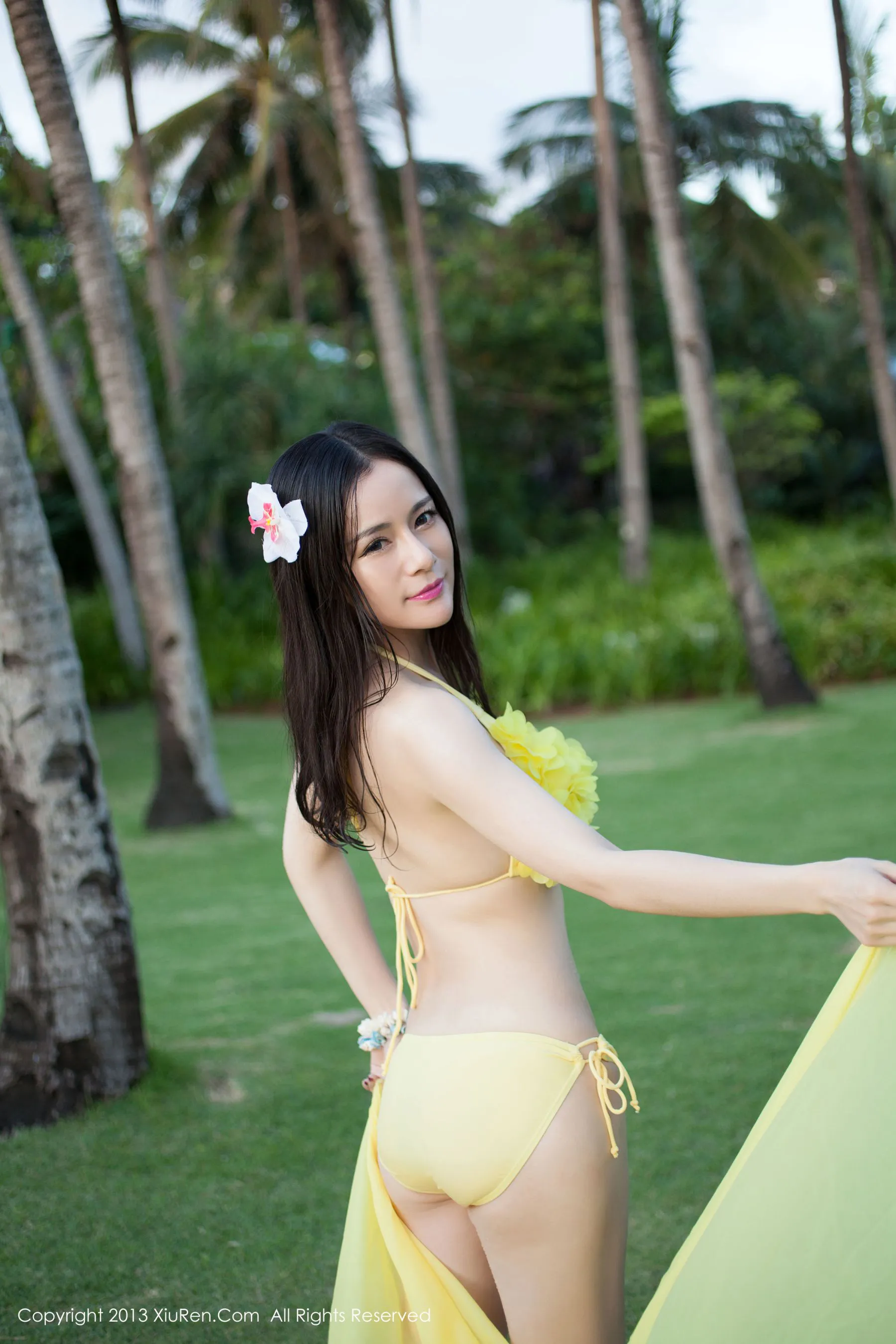  nancy小姿 &海边唯美比基尼系列 秀人网 No.069第11张