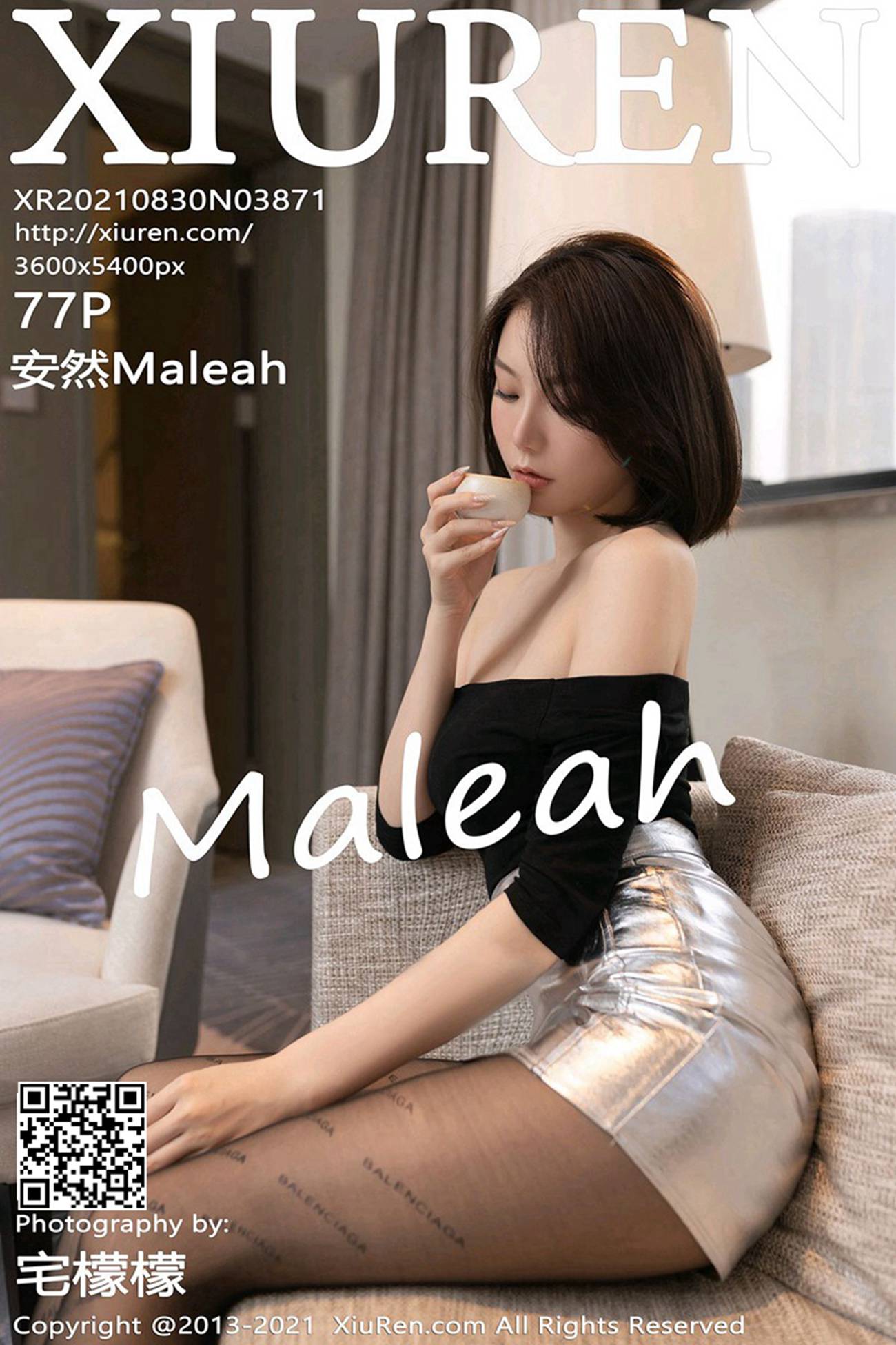 [Xiuren绣人网]2021.08.30 NO.3871 安然Maleah[77+1P]第16张