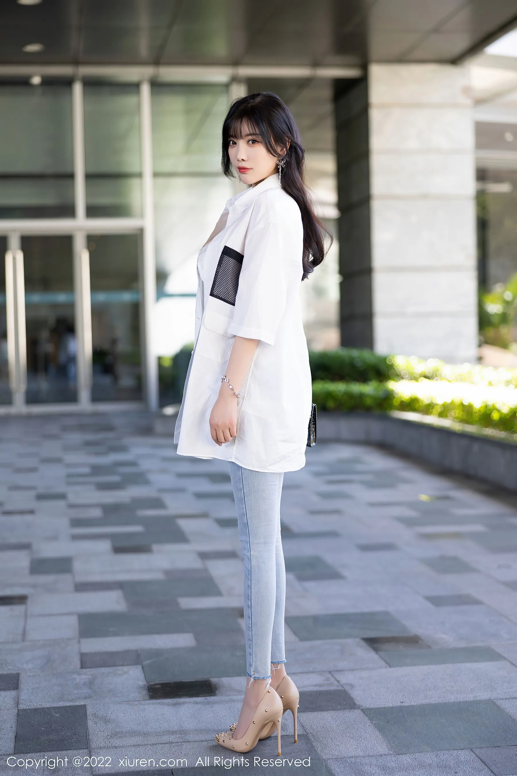  秀人网 No.5614 杨晨晨 牛仔裤美臀第14张