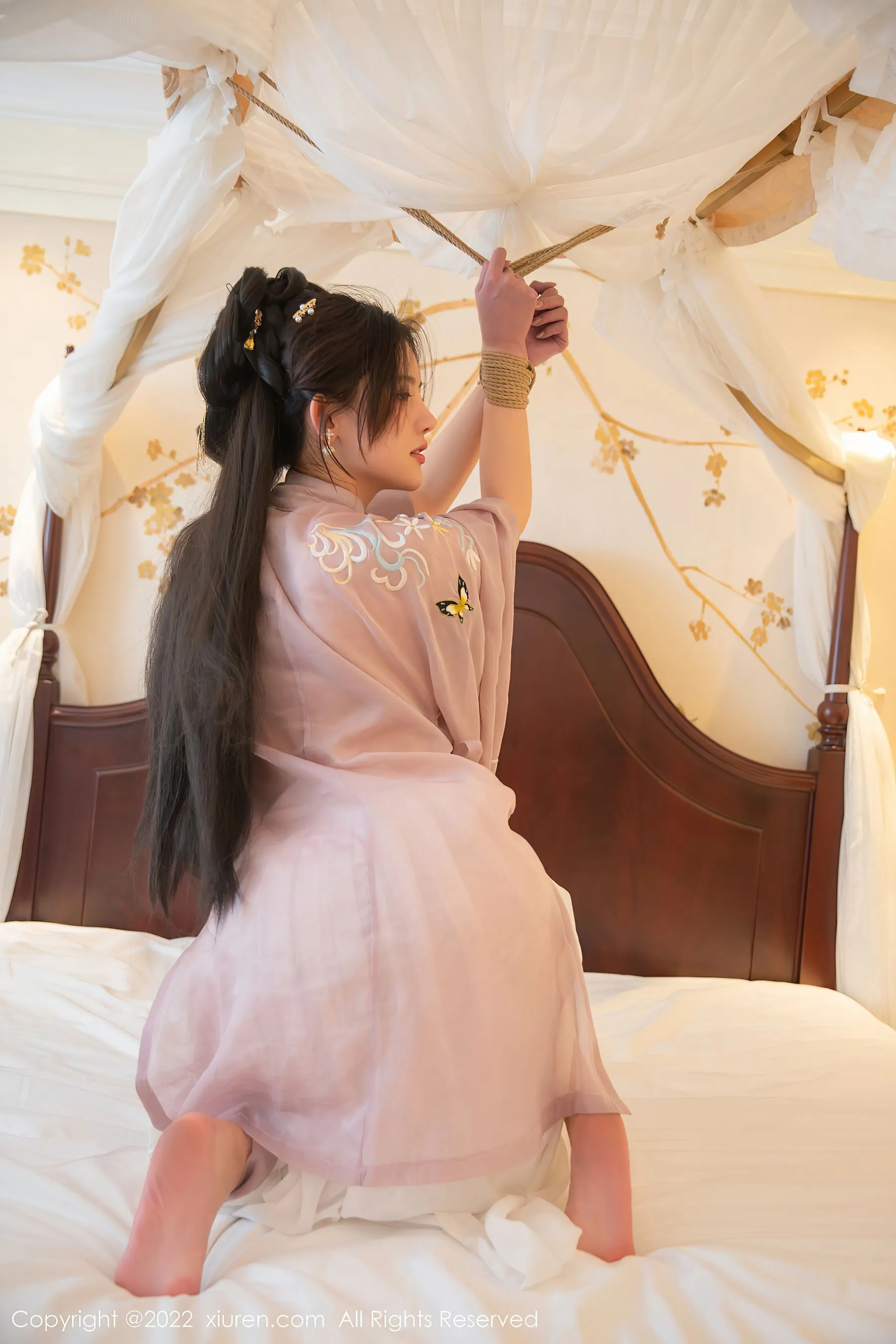  秀人网 No.4945 就是阿朱啊 古装美腿第8张