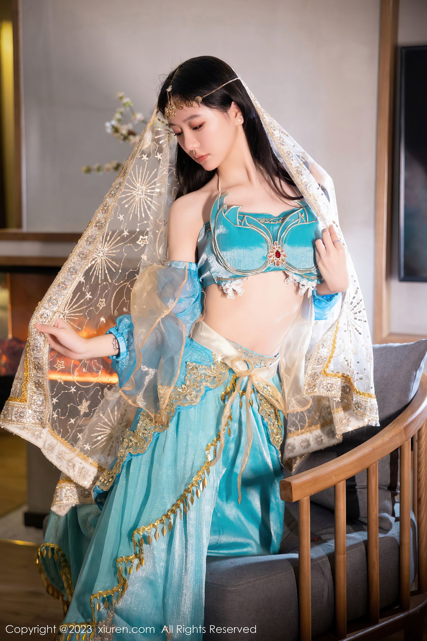  XiuRen 秀人 No.7469 幼幼 西域舞娘美腿第7张