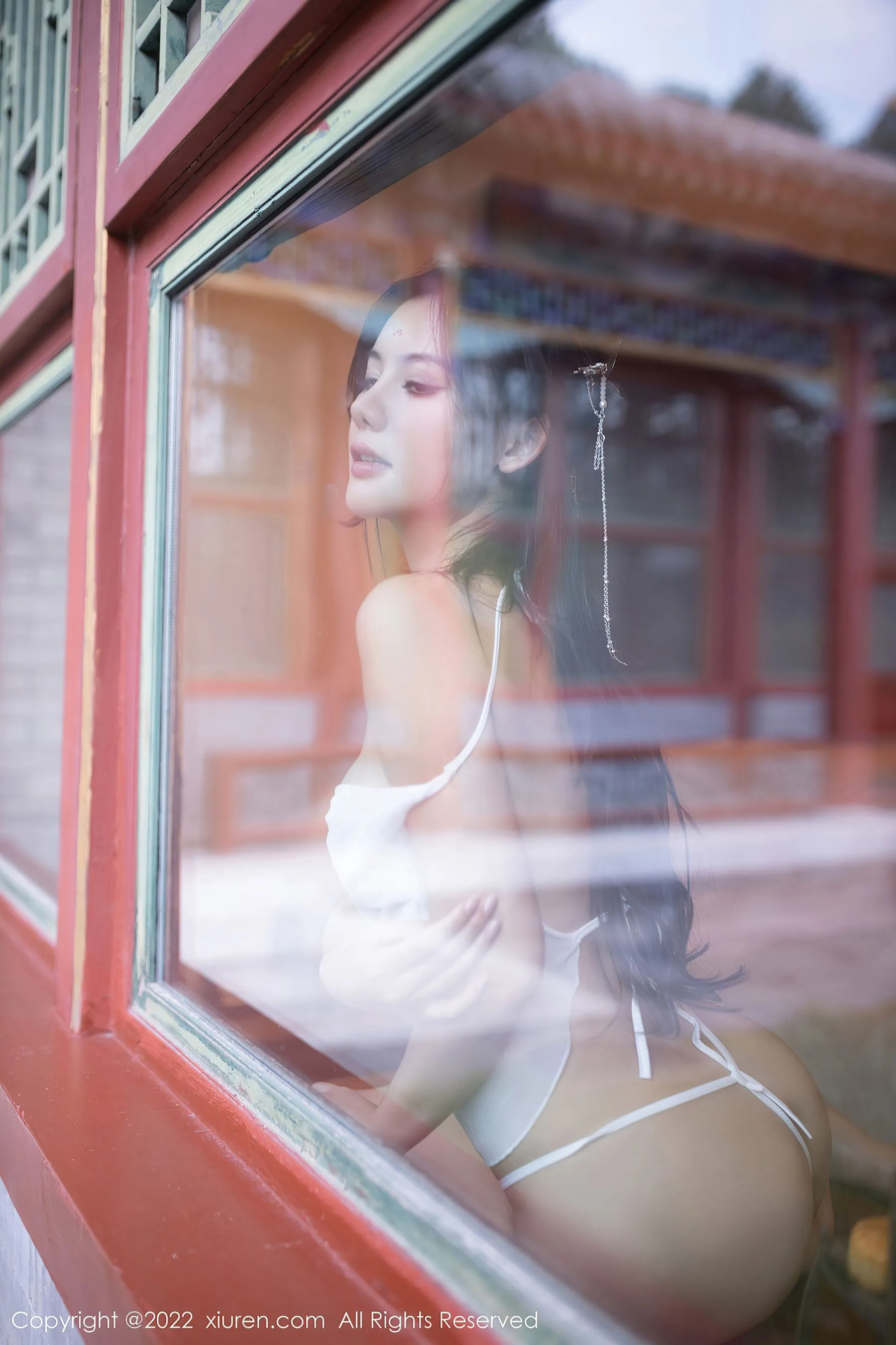  秀人网 No.5573 就是阿朱啊 古装美腿第8张