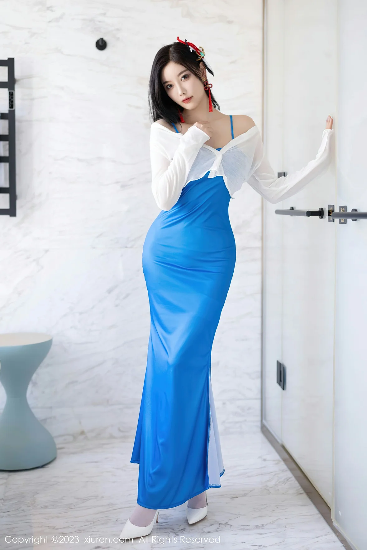  XiuRen 秀人 No.7135 杨晨晨Yome 蕾丝内衣浙江安吉旅拍 [85P]第2张