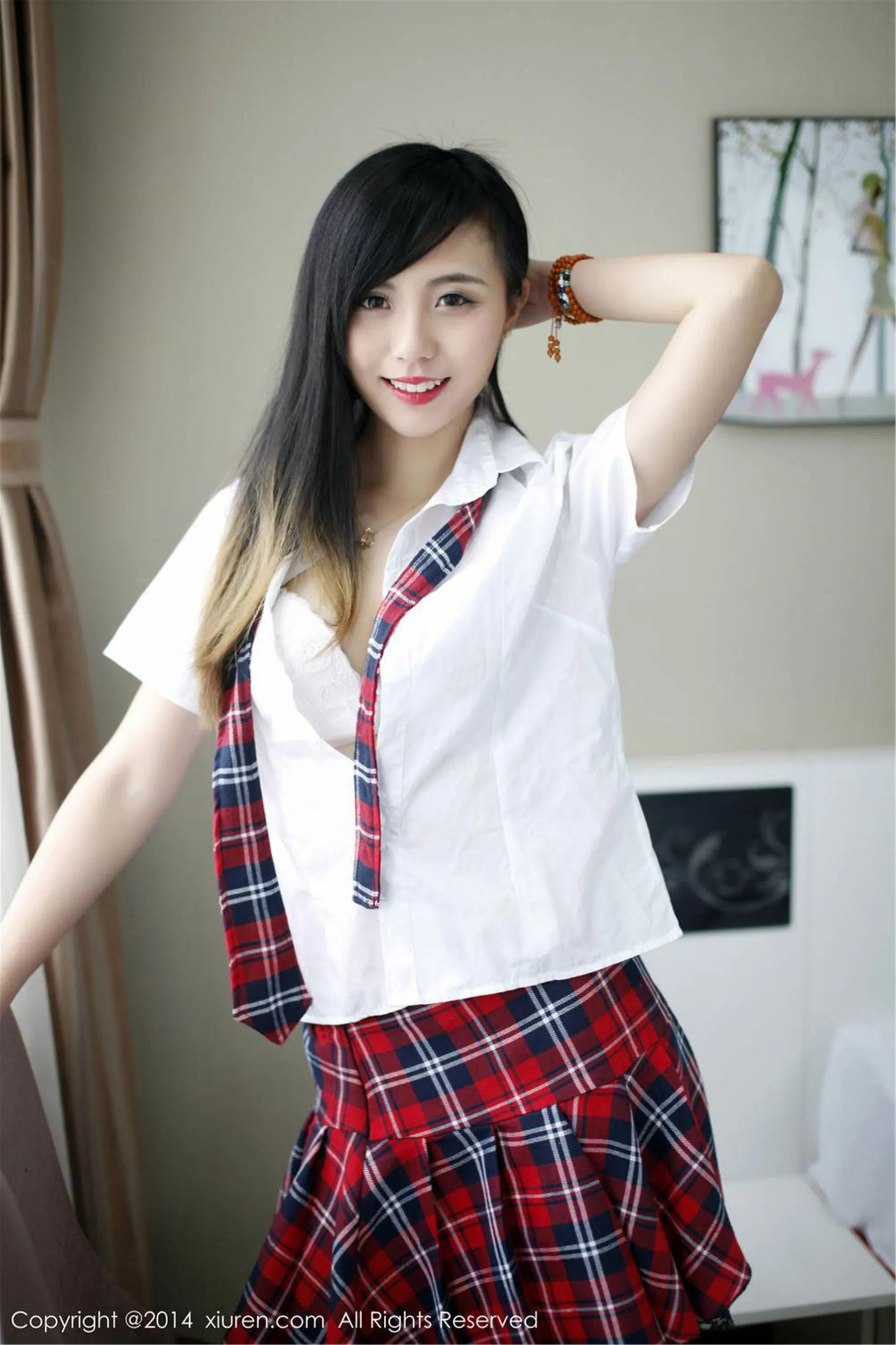 甜美新人模特:谢忱倬 秀人网 No.254第10张